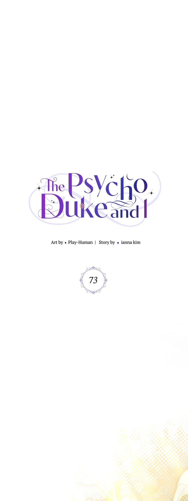 The Psycho Duke and I Chapter 73 - page 1