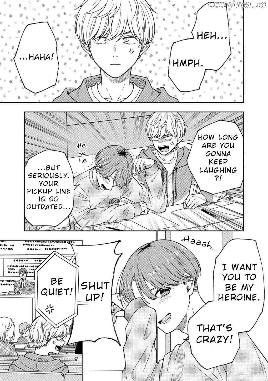 Hijiri-san wa Scenario-douri ni Ikanai Chapter 3 - page 8