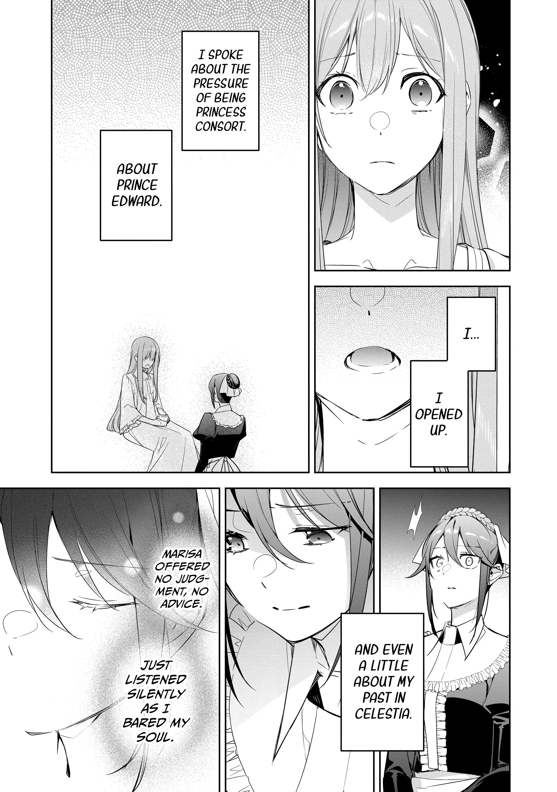 The Oblivious Saint Can't Contain Her Power: Disgraced No Longer, I'm Finding Happiness with the Prince! Chapter 13 - page 23