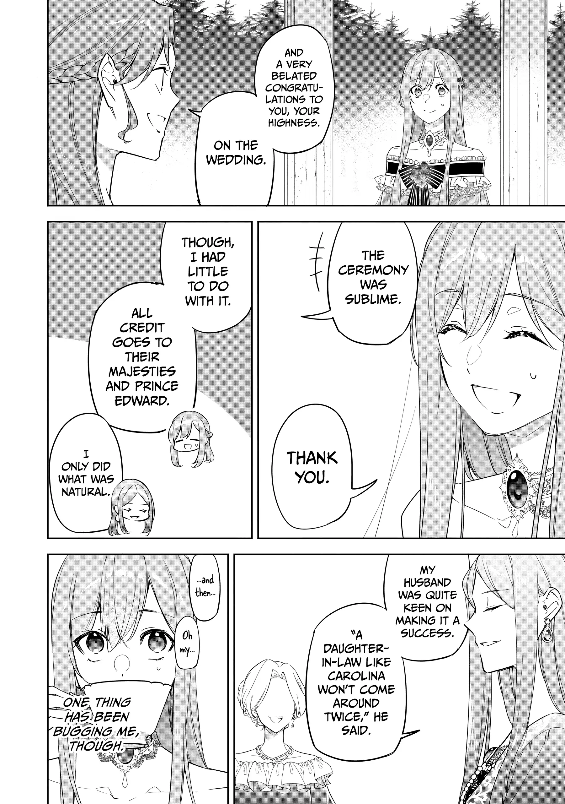 The Oblivious Saint Can't Contain Her Power: Disgraced No Longer, I'm Finding Happiness with the Prince! Chapter 13 - page 4