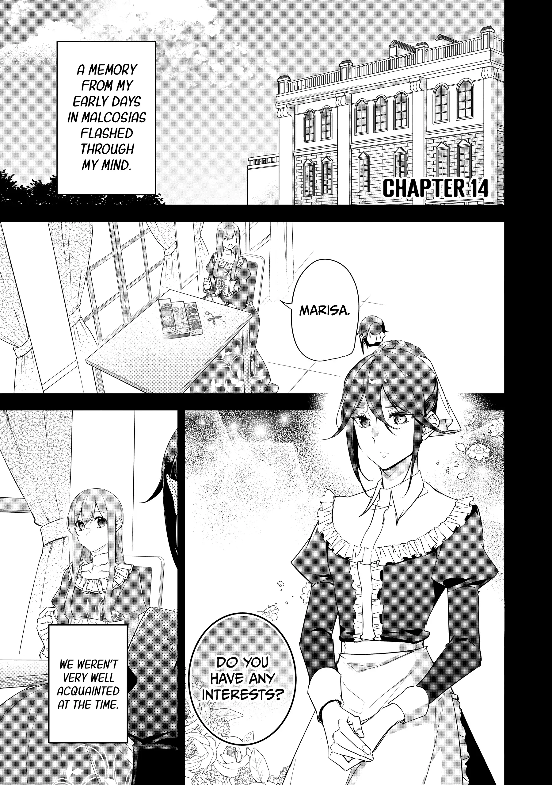 The Oblivious Saint Can't Contain Her Power: Disgraced No Longer, I'm Finding Happiness with the Prince! Chapter 14 - page 1