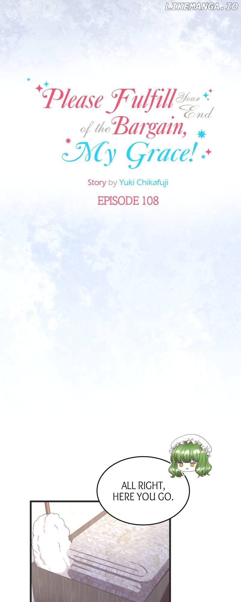 Please Fulfill Your End of the Bargain, My Grace! Chapter 108 - page 6