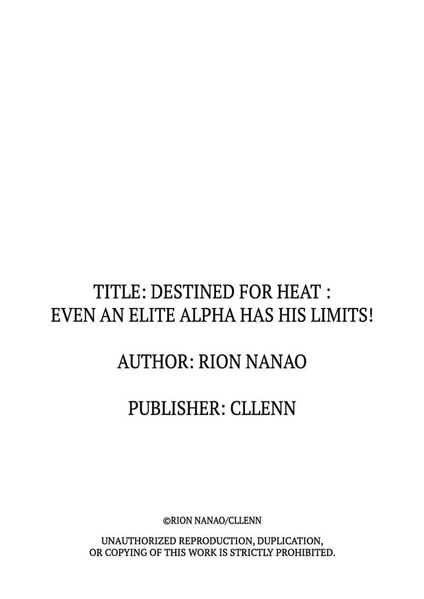 Destiny in the Heat ~A Reason to Bind to an Elite Alpha~ Chapter 39 - page 31