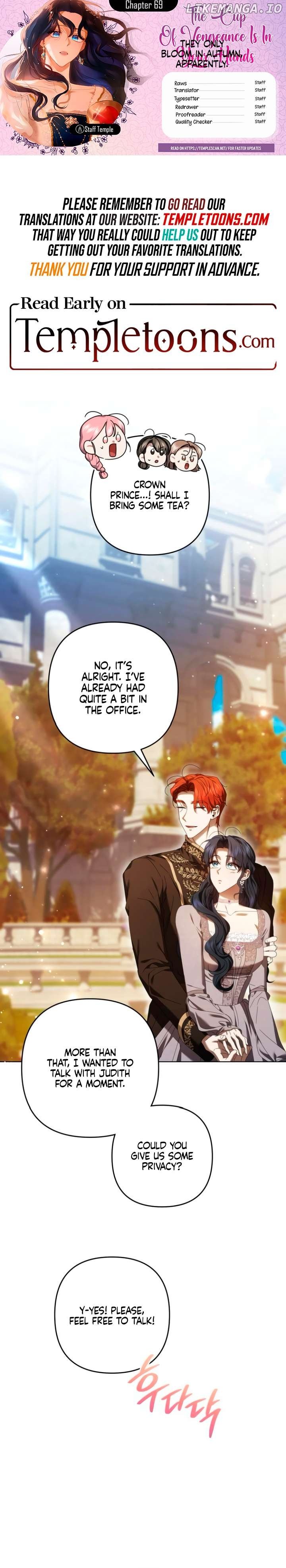 The Cup Of Vengeance Is In Your Hands Chapter 69 - page 1