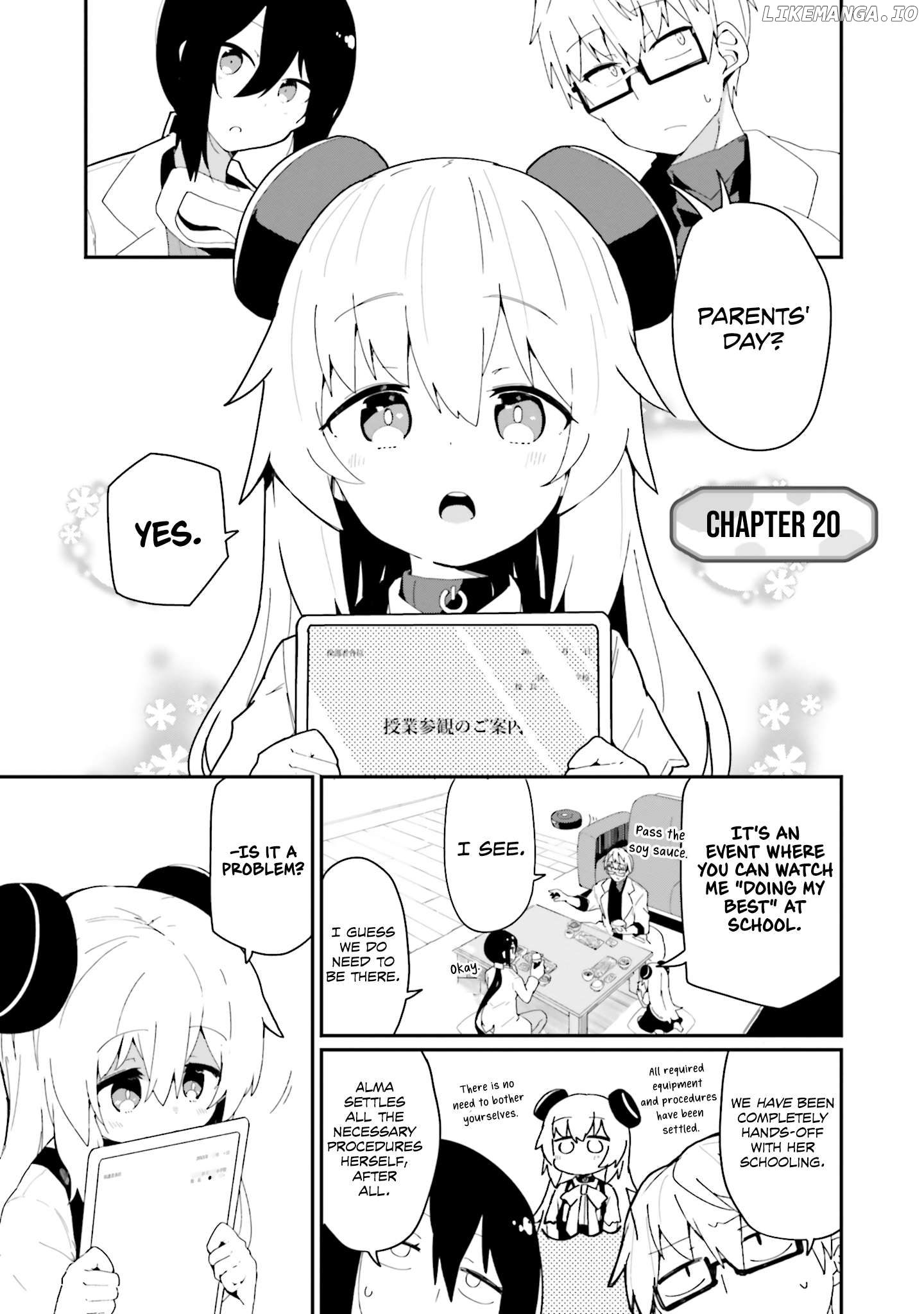 Alma-Chan Wants To Be A Family Chapter 20 - page 3