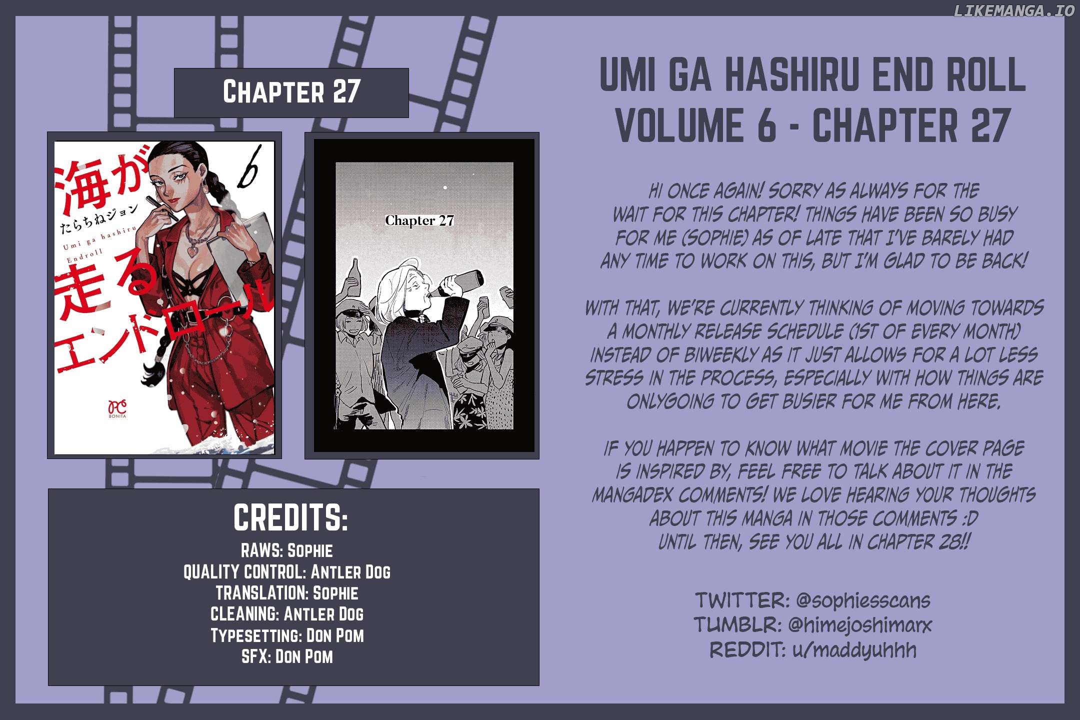 Umi Ga Hashiru End Roll Chapter 27 - page 31