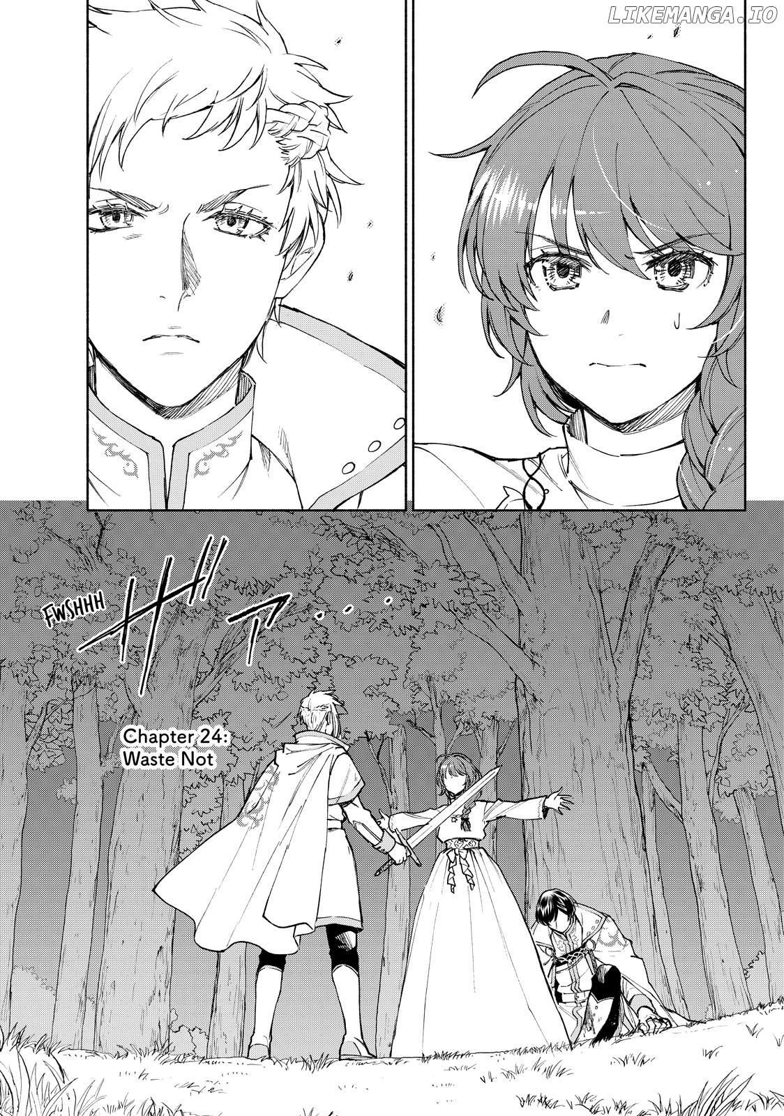 Seijo ni Uso wa Tsuujinai Chapter 24.1 - page 1