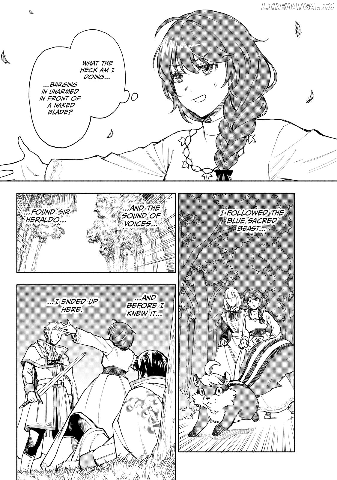 Seijo ni Uso wa Tsuujinai Chapter 24.1 - page 2