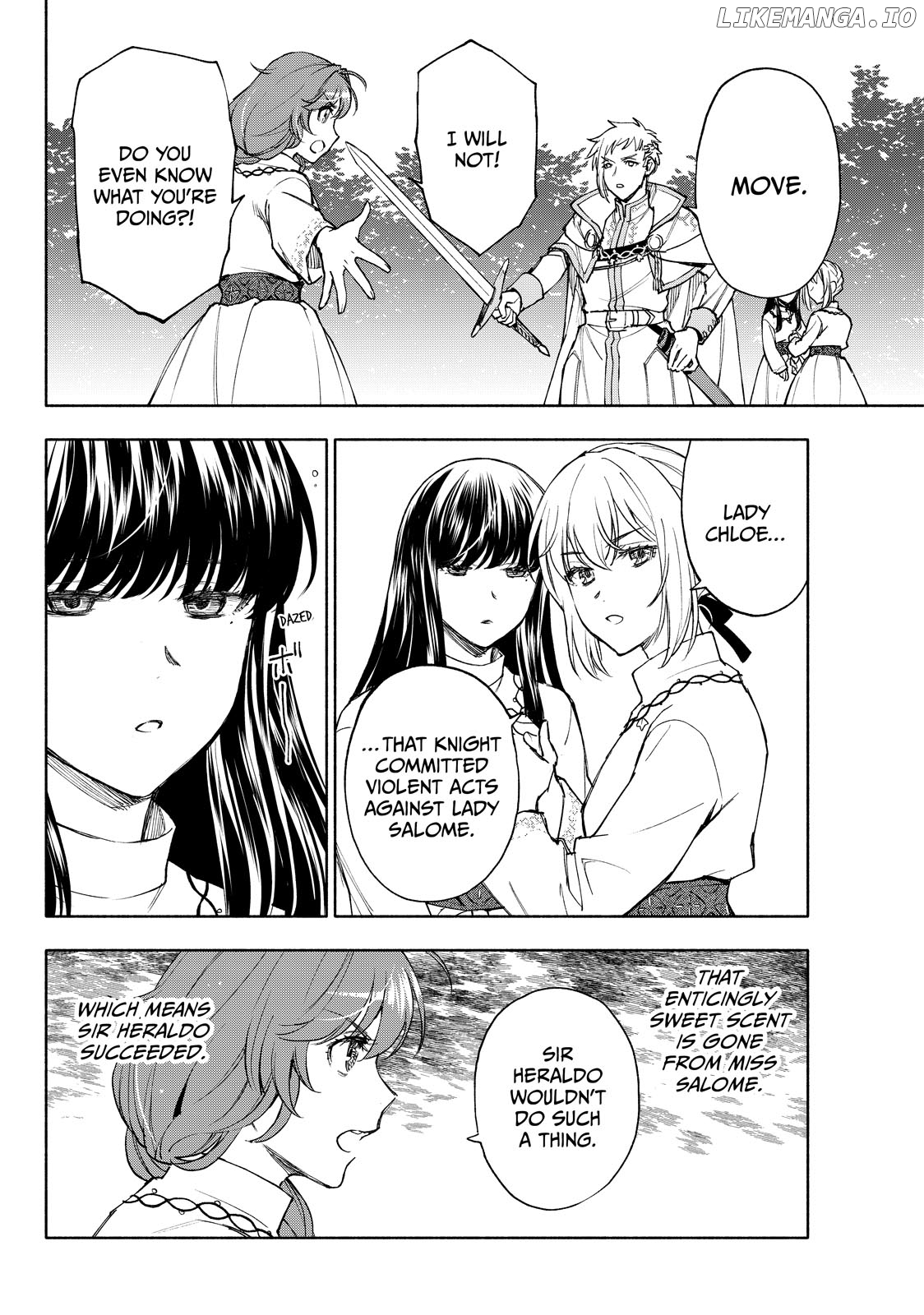 Seijo ni Uso wa Tsuujinai Chapter 24.1 - page 6