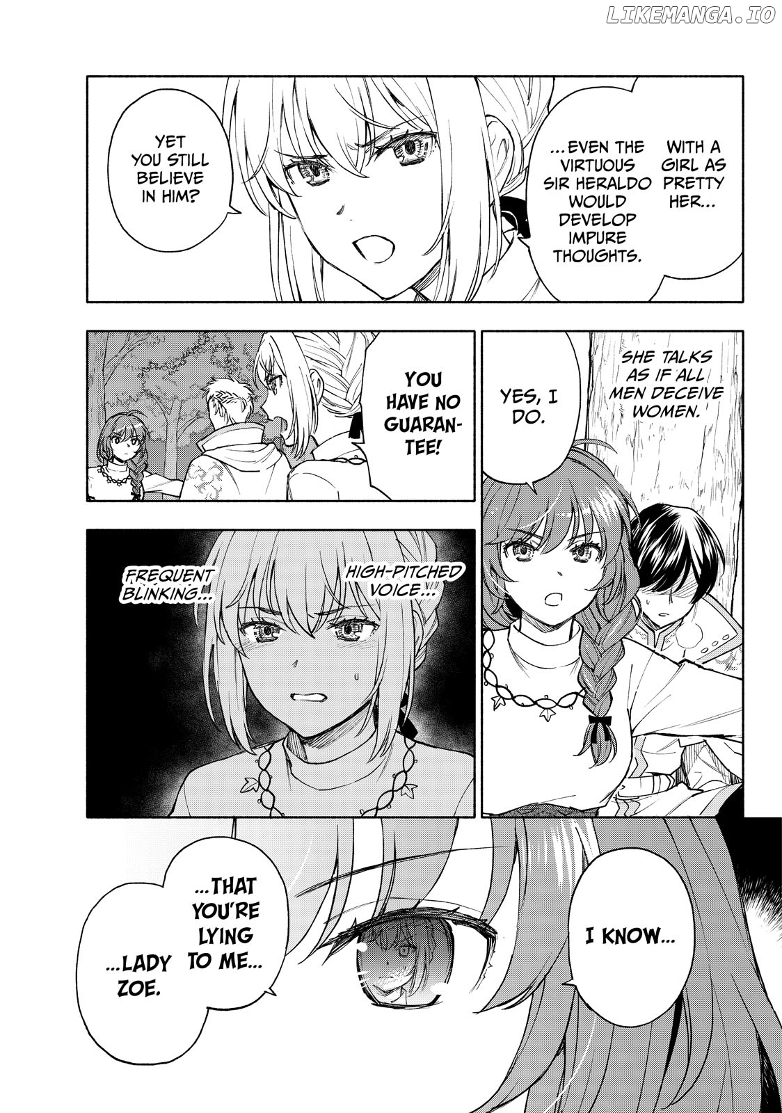 Seijo ni Uso wa Tsuujinai Chapter 24.1 - page 7