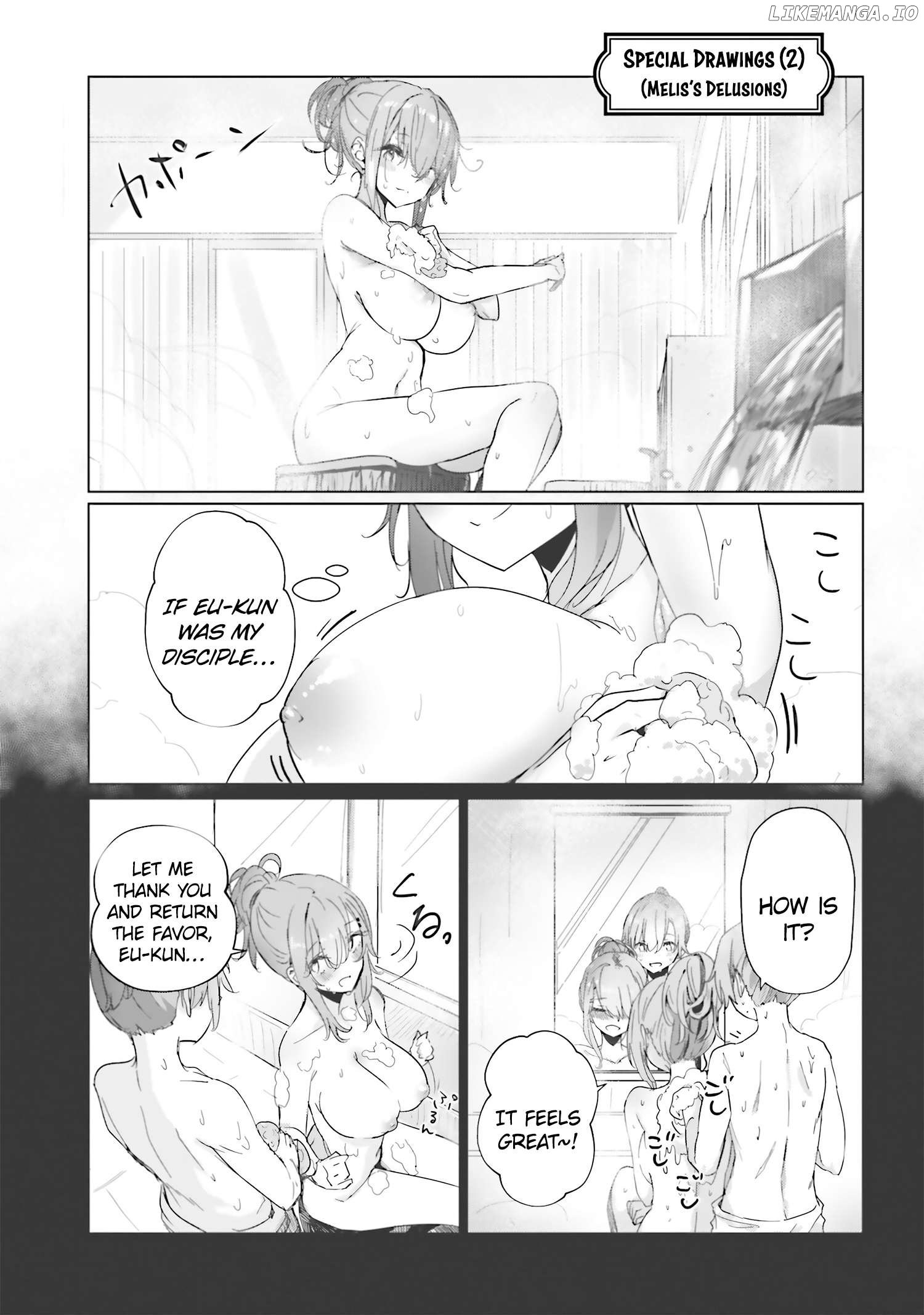 My Female Sword Master, Who I Live With, Is So Cute That I’m Happy Every Day Chapter 5.5 - page 7