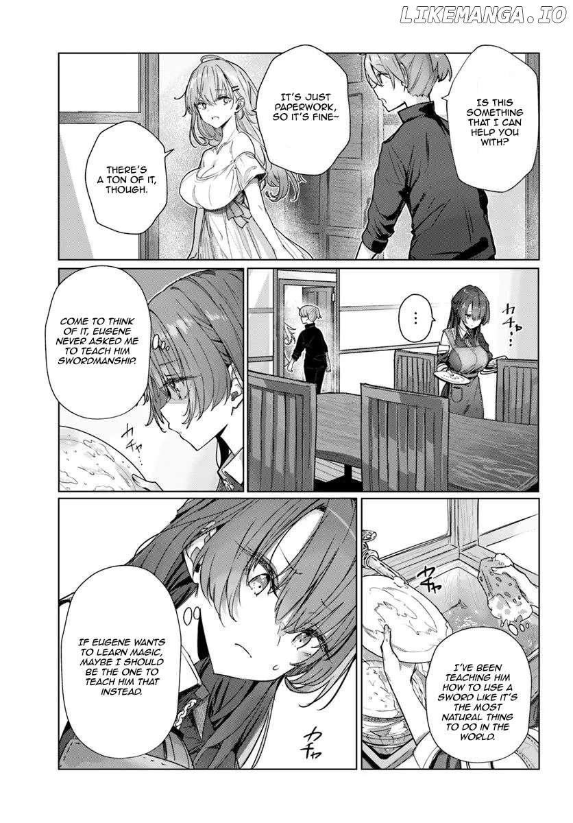 My Female Sword Master, Who I Live With, Is So Cute That I’m Happy Every Day Chapter 6 - page 9