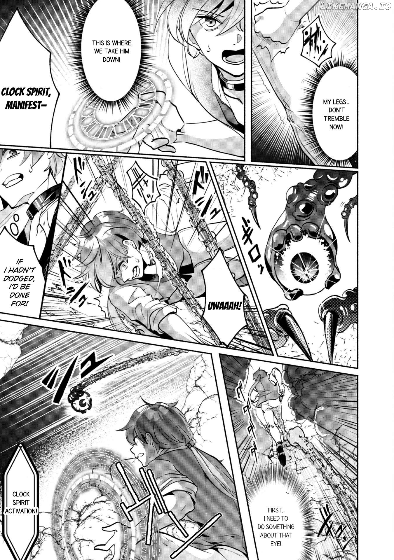 Munou wa Fuyou to Iware "Tokei Tsukai" no Boku wa Shokunin Guild kara Oidasareru mo, Dungeon no Shinbu de Shin mo Chikara ni Kakusei suru Chapter 3 - page 14