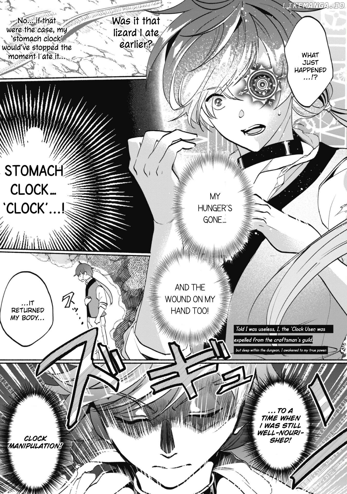 Munou wa Fuyou to Iware "Tokei Tsukai" no Boku wa Shokunin Guild kara Oidasareru mo, Dungeon no Shinbu de Shin mo Chikara ni Kakusei suru Chapter 3 - page 2