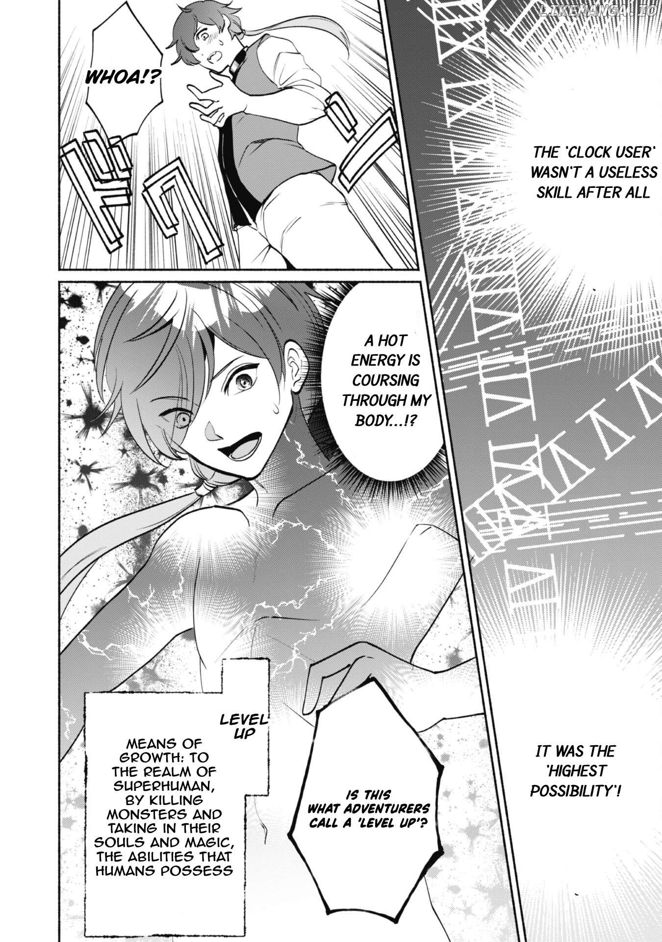 Munou wa Fuyou to Iware "Tokei Tsukai" no Boku wa Shokunin Guild kara Oidasareru mo, Dungeon no Shinbu de Shin mo Chikara ni Kakusei suru Chapter 3 - page 23