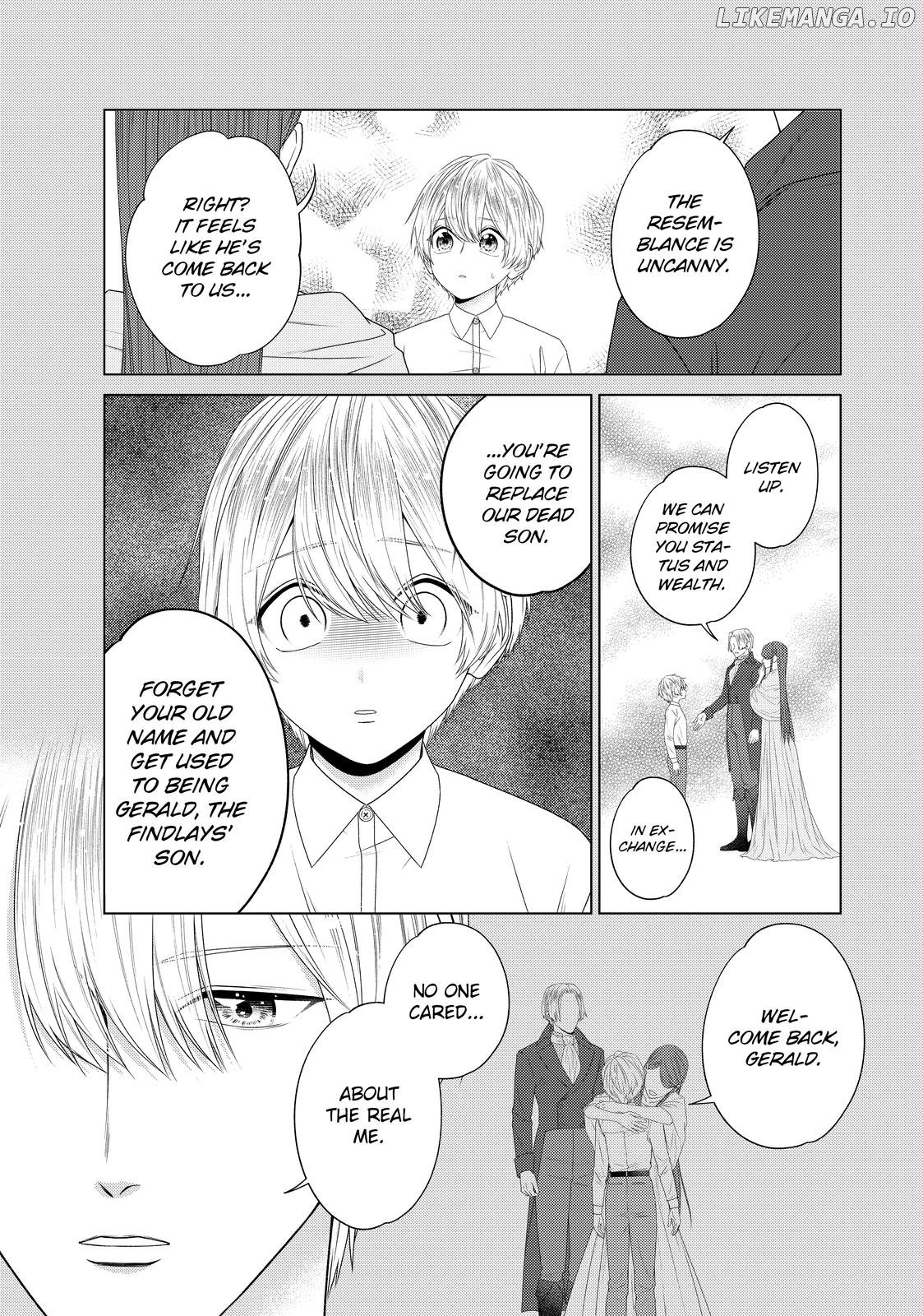10-nenkan Karada wo Nottorare Akujo ni natte Ita Watashi ni, Nidoto Kao wo Miseru na to Konyaku Haki shite Kita Kishi-sama ga Kyou mo Sugatte kuru Chapter 21.5 - page 1