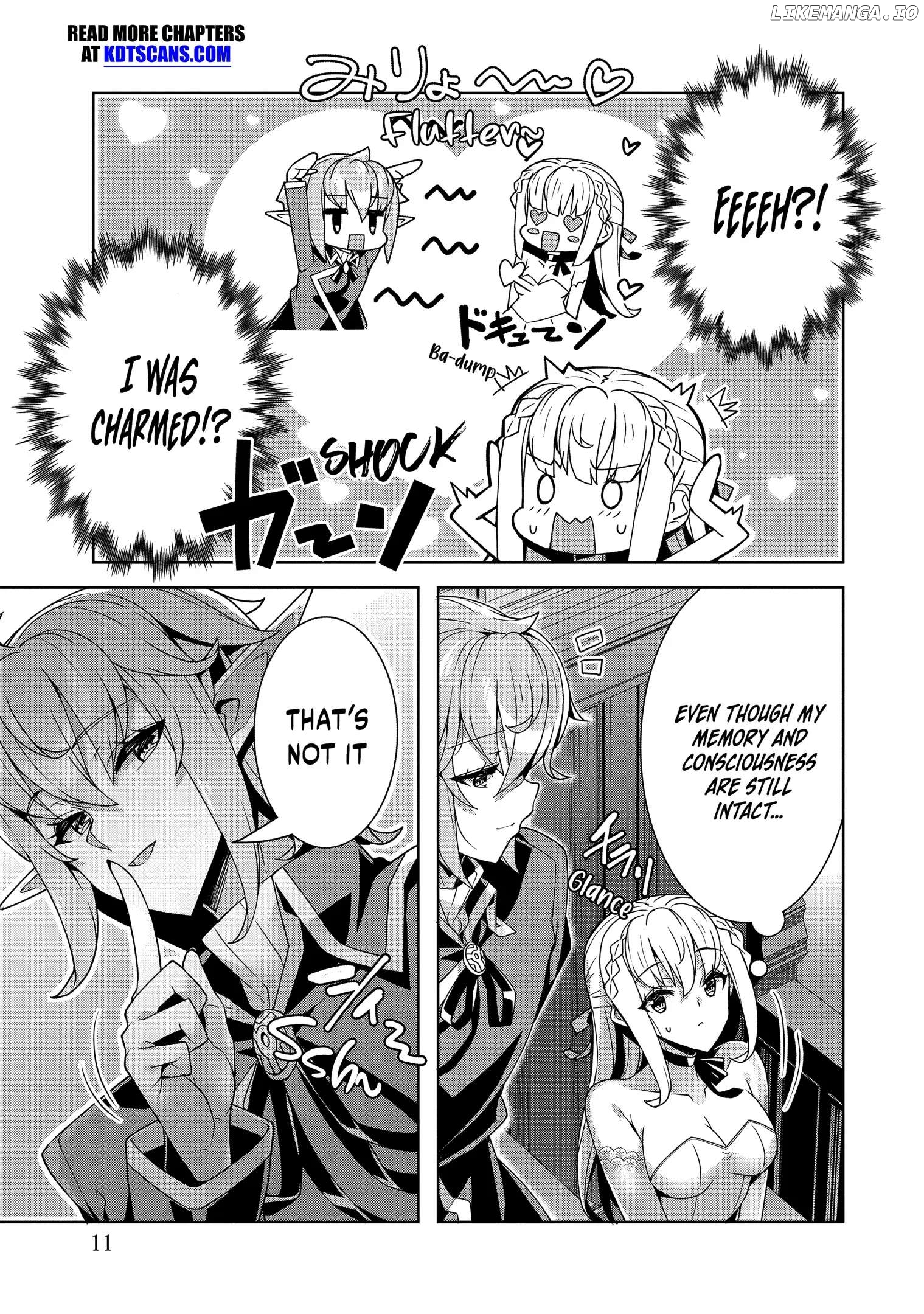 Oiroke Event no Ousa ni Teihyou no Aru Watashi desu ga Rival Reijou to shite no Shimei wo Hatashimasu Chapter 10 - page 10