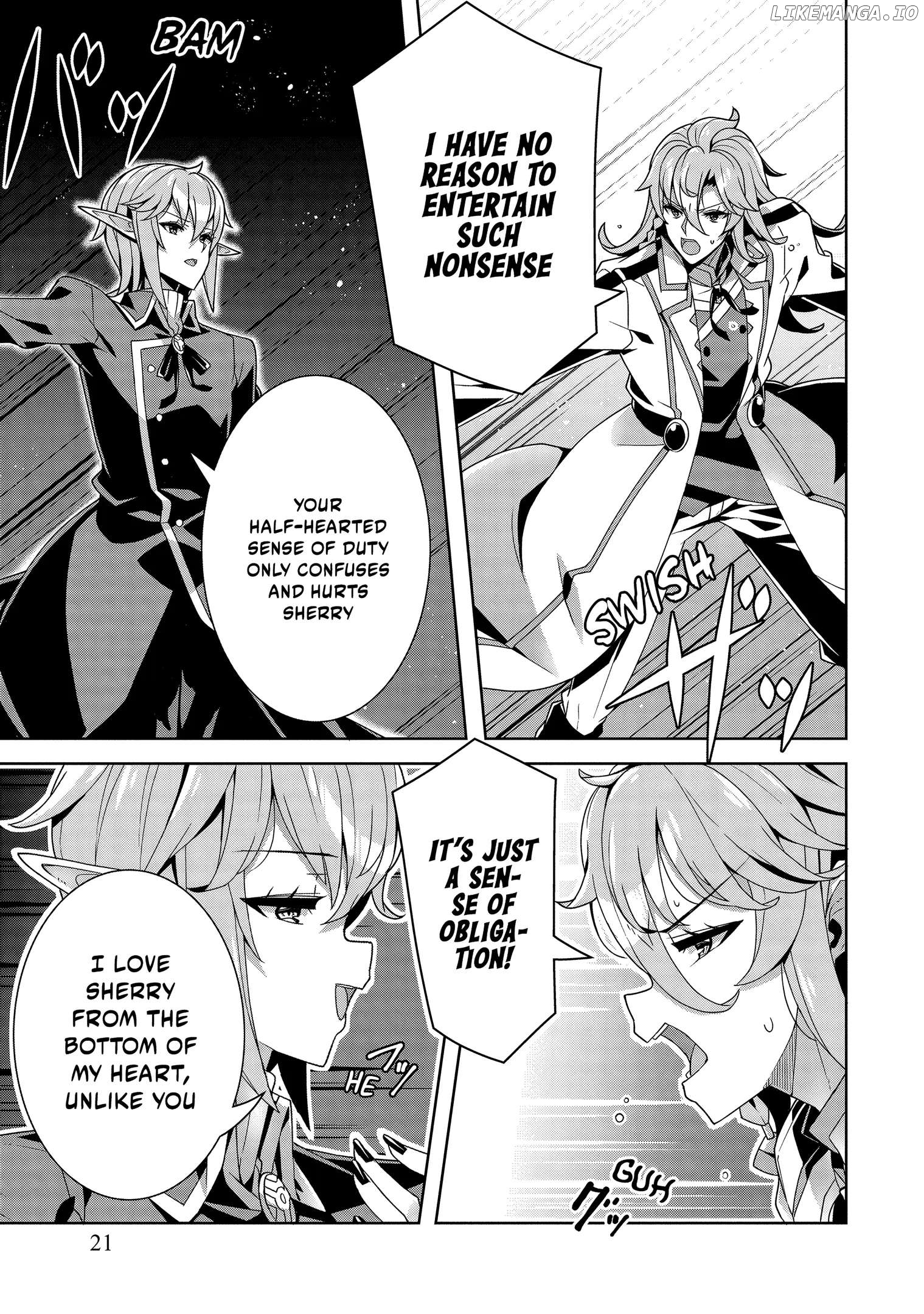 Oiroke Event no Ousa ni Teihyou no Aru Watashi desu ga Rival Reijou to shite no Shimei wo Hatashimasu Chapter 10 - page 20