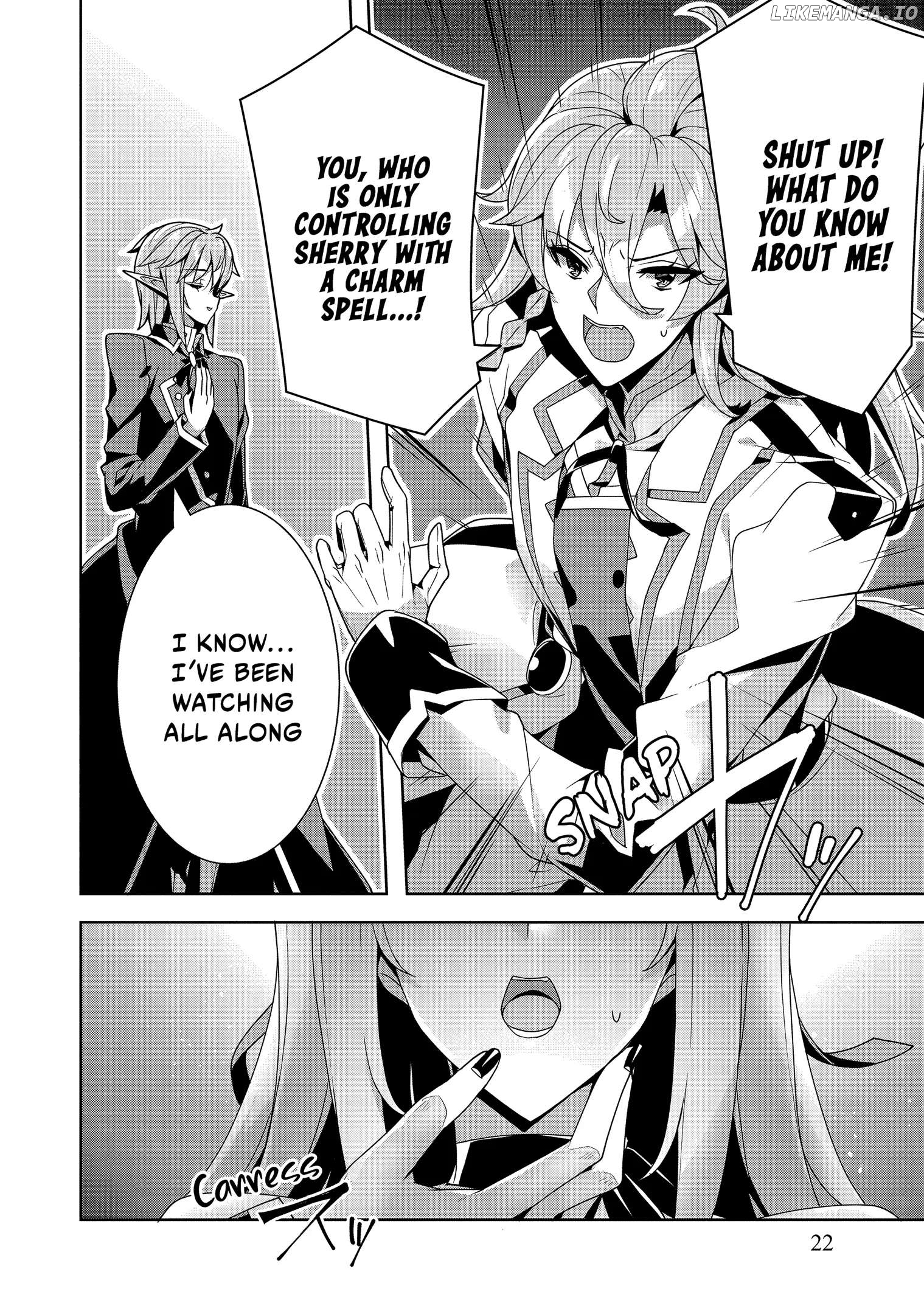 Oiroke Event no Ousa ni Teihyou no Aru Watashi desu ga Rival Reijou to shite no Shimei wo Hatashimasu Chapter 10 - page 21