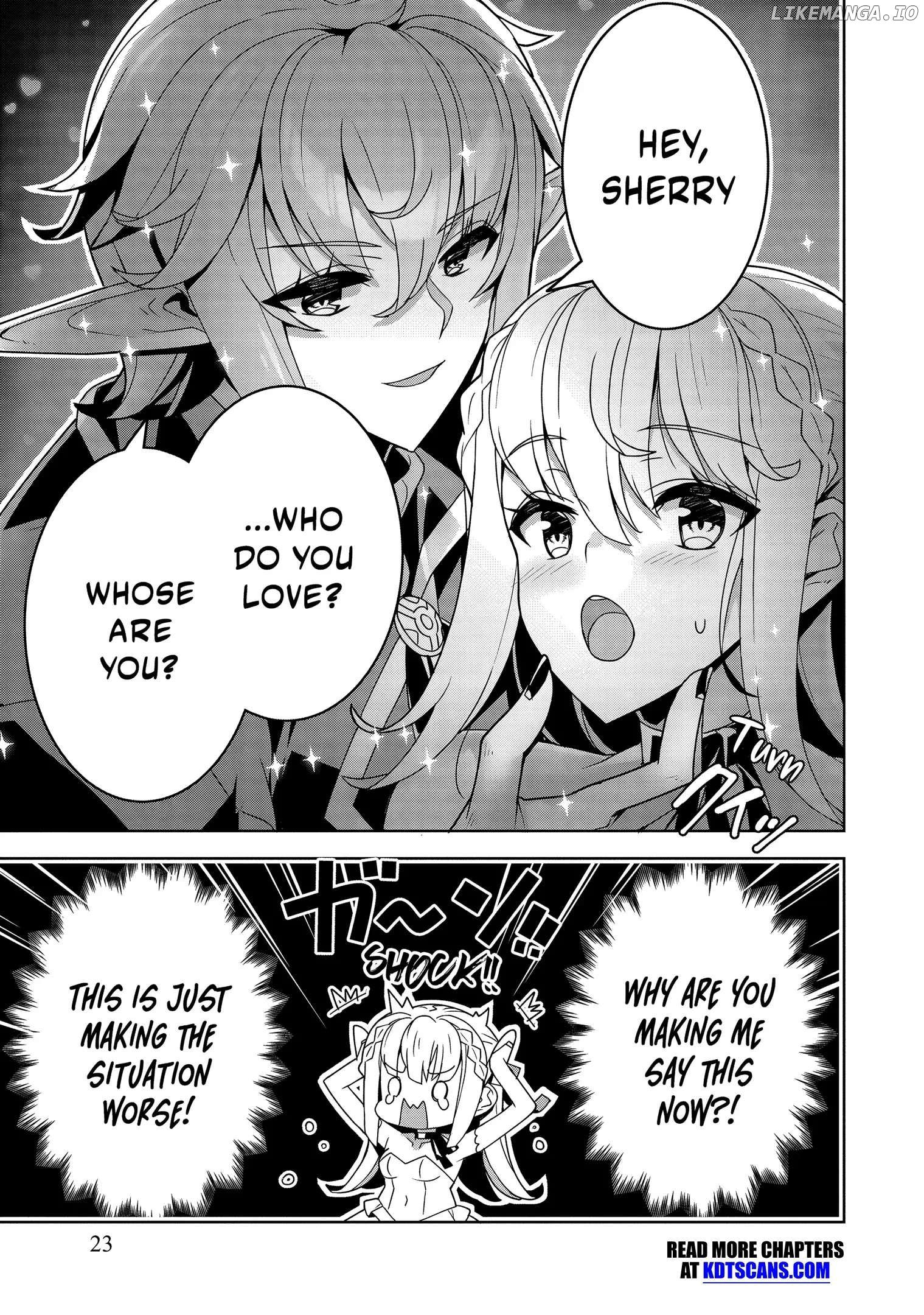 Oiroke Event no Ousa ni Teihyou no Aru Watashi desu ga Rival Reijou to shite no Shimei wo Hatashimasu Chapter 10 - page 22