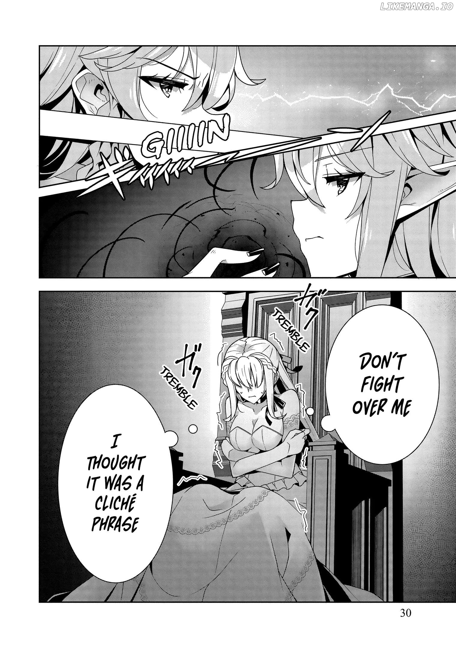 Oiroke Event no Ousa ni Teihyou no Aru Watashi desu ga Rival Reijou to shite no Shimei wo Hatashimasu Chapter 10 - page 29