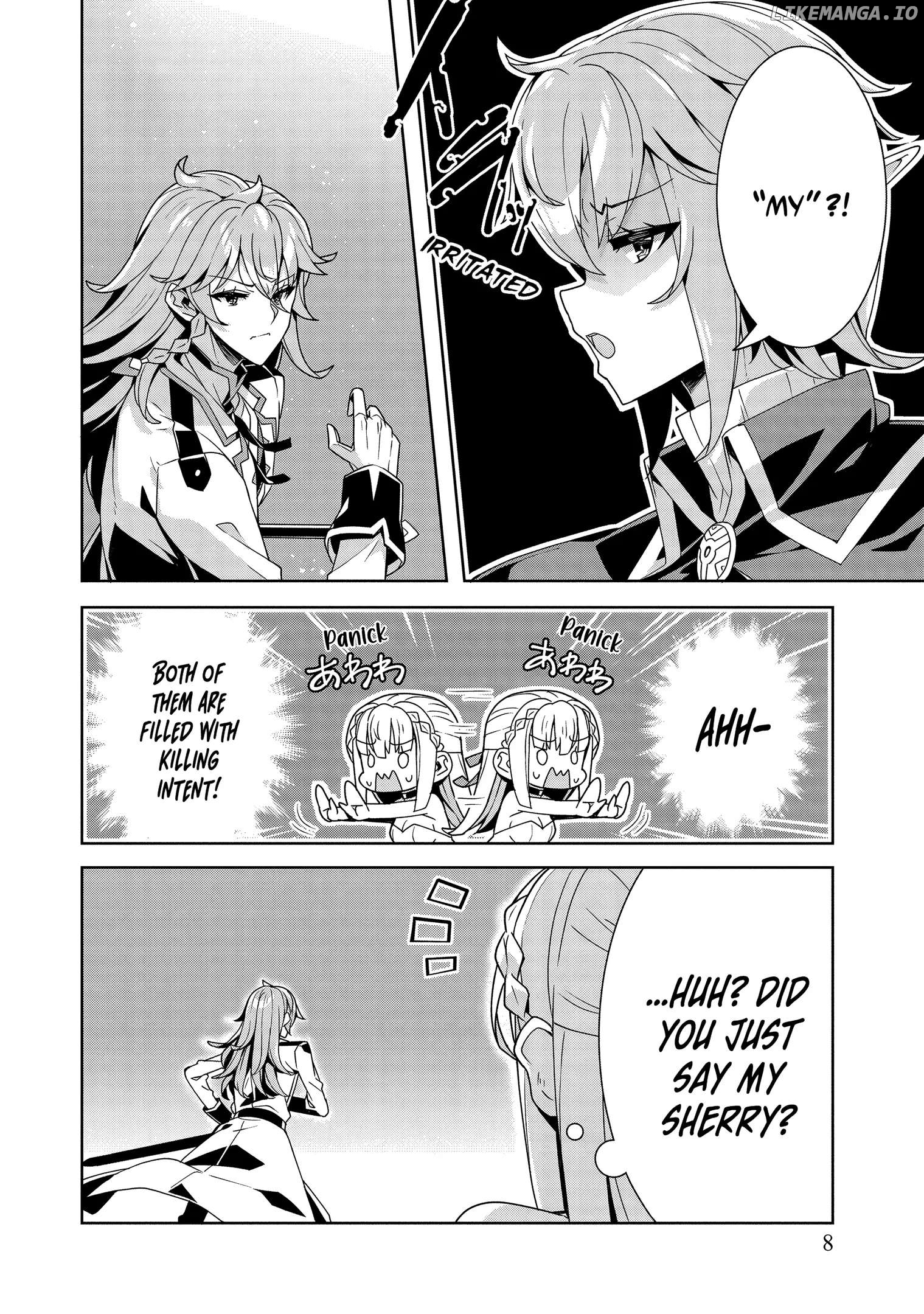 Oiroke Event no Ousa ni Teihyou no Aru Watashi desu ga Rival Reijou to shite no Shimei wo Hatashimasu Chapter 10 - page 7
