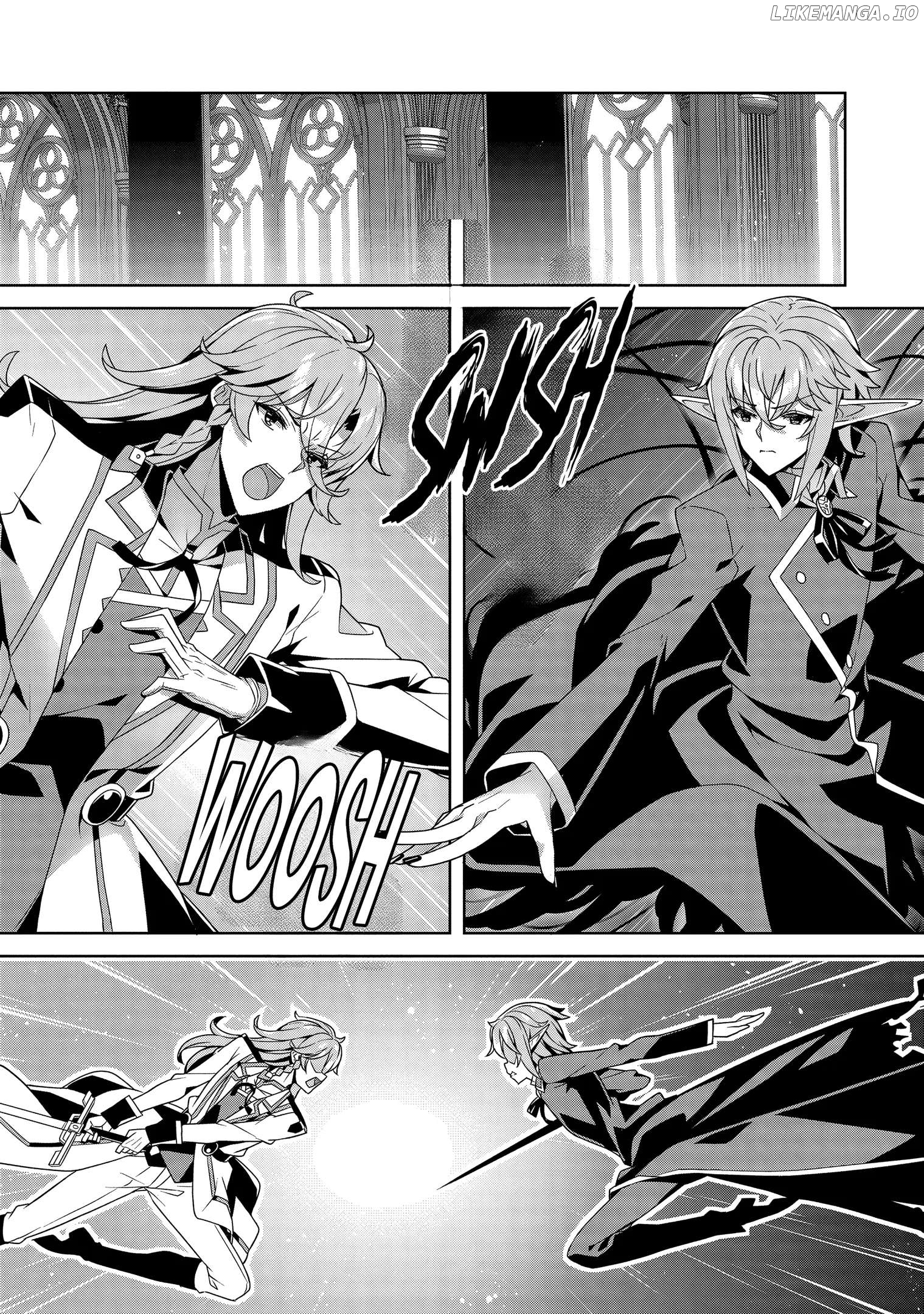 Oiroke Event no Ousa ni Teihyou no Aru Watashi desu ga Rival Reijou to shite no Shimei wo Hatashimasu Chapter 11 - page 2