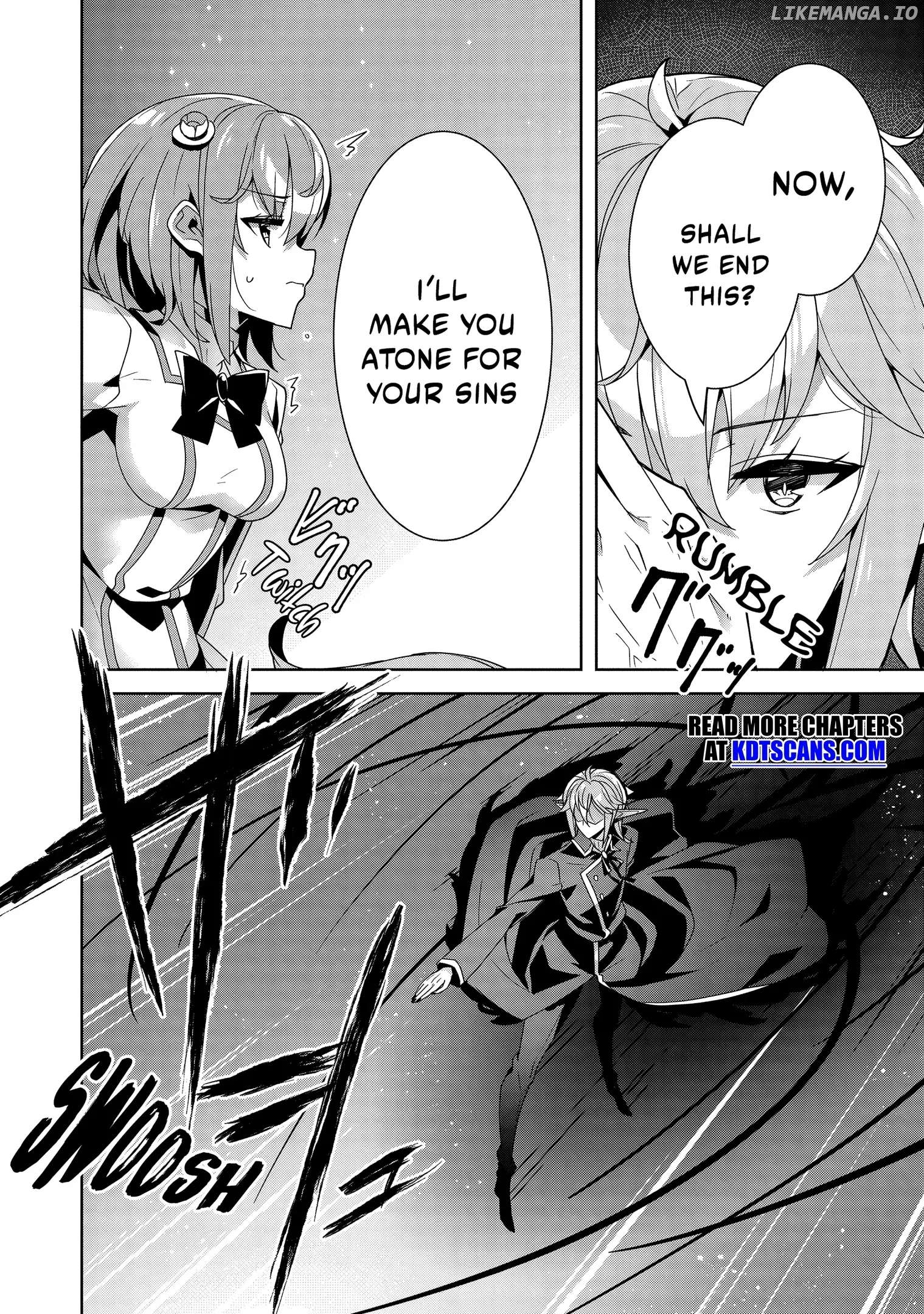 Oiroke Event no Ousa ni Teihyou no Aru Watashi desu ga Rival Reijou to shite no Shimei wo Hatashimasu Chapter 11 - page 21