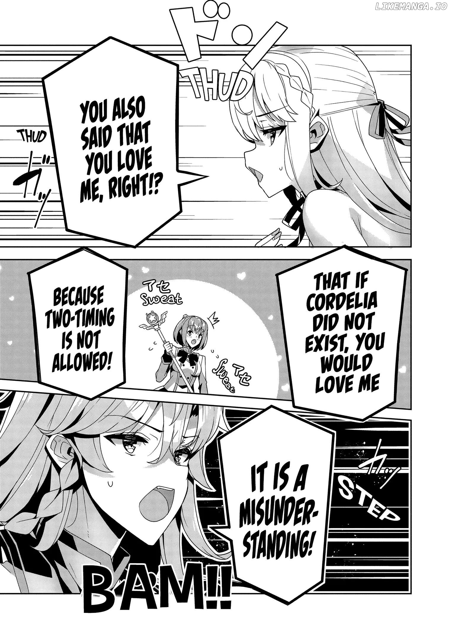 Oiroke Event no Ousa ni Teihyou no Aru Watashi desu ga Rival Reijou to shite no Shimei wo Hatashimasu Chapter 12 - page 16