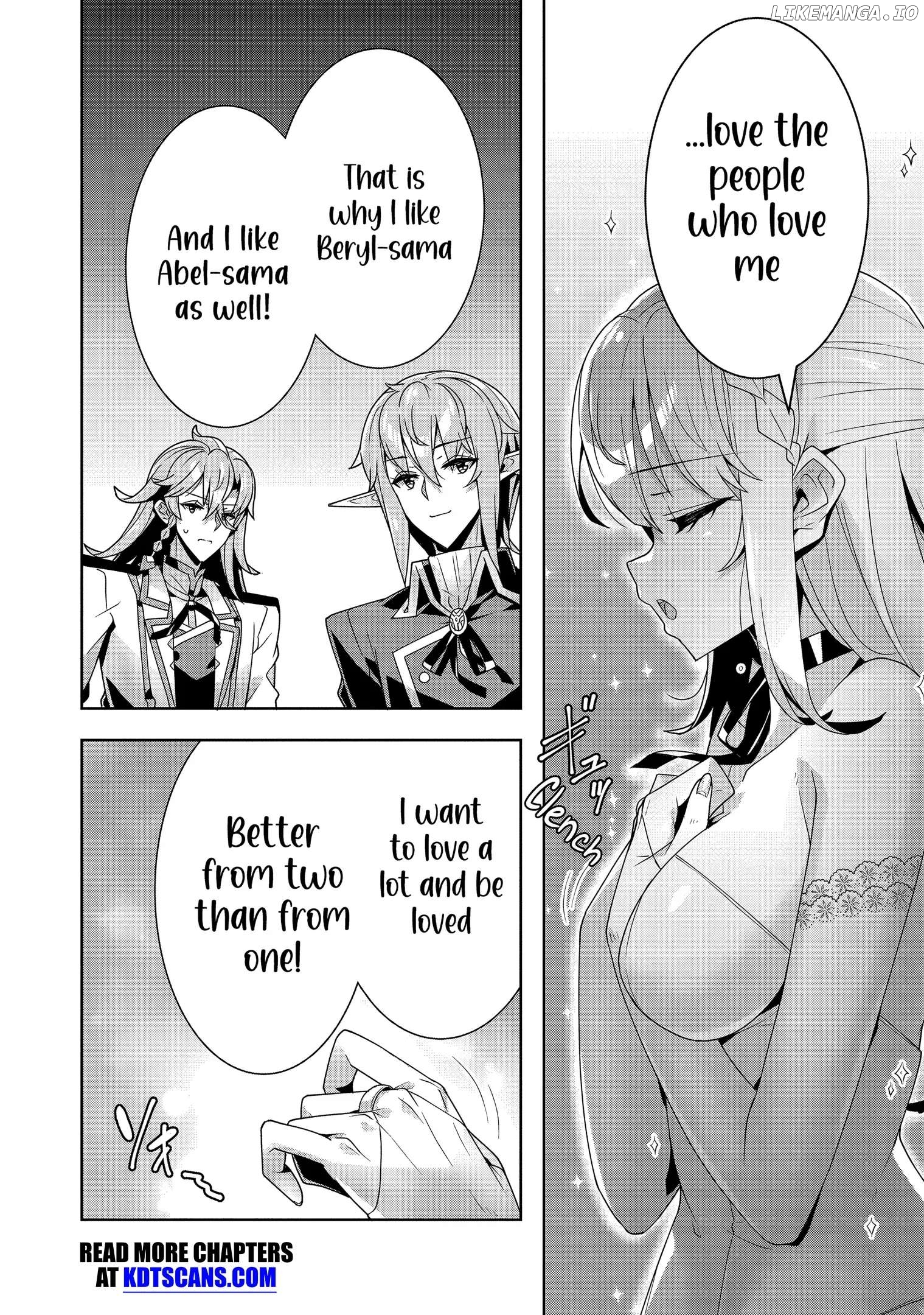 Oiroke Event no Ousa ni Teihyou no Aru Watashi desu ga Rival Reijou to shite no Shimei wo Hatashimasu Chapter 12 - page 21