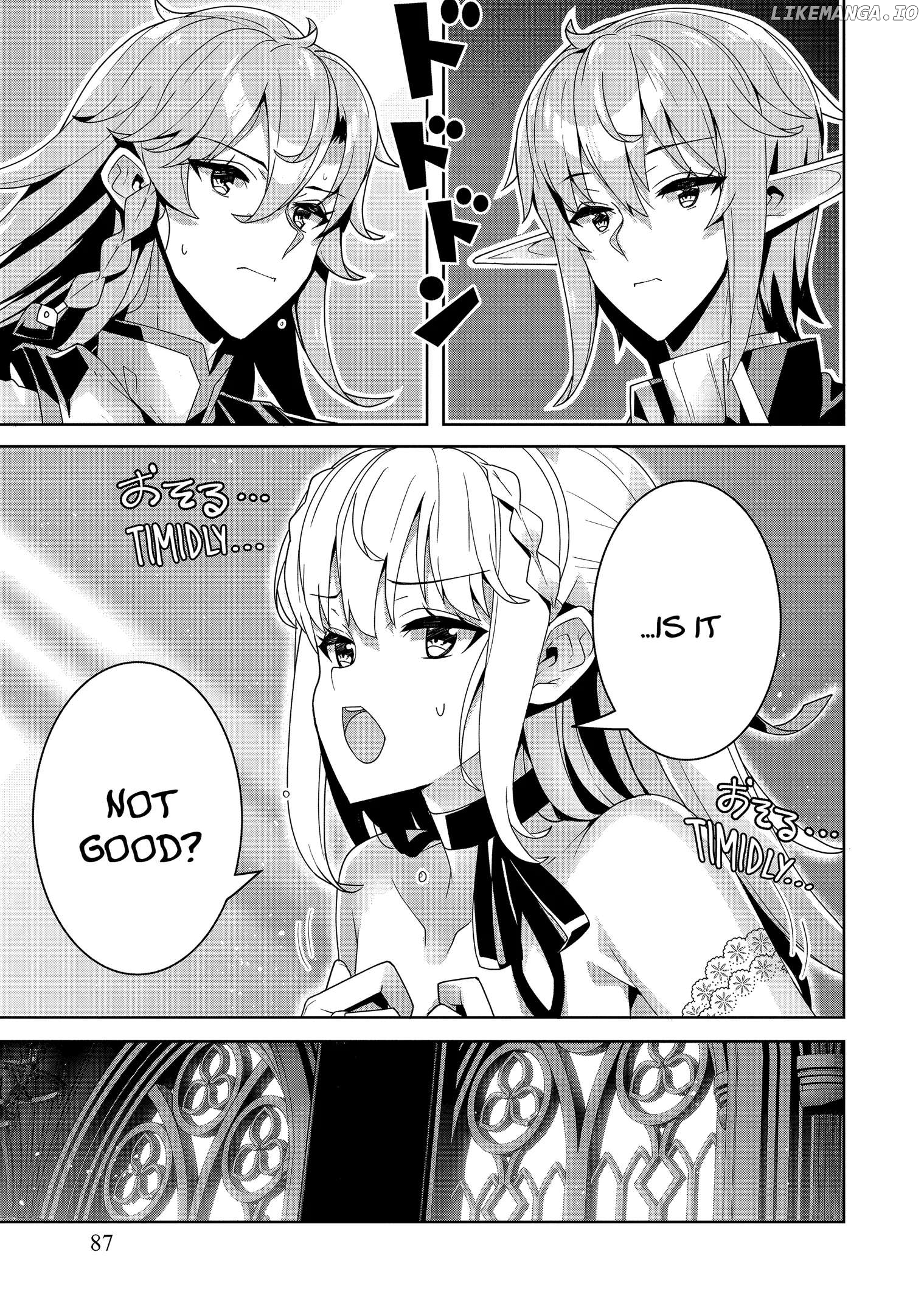 Oiroke Event no Ousa ni Teihyou no Aru Watashi desu ga Rival Reijou to shite no Shimei wo Hatashimasu Chapter 12 - page 24