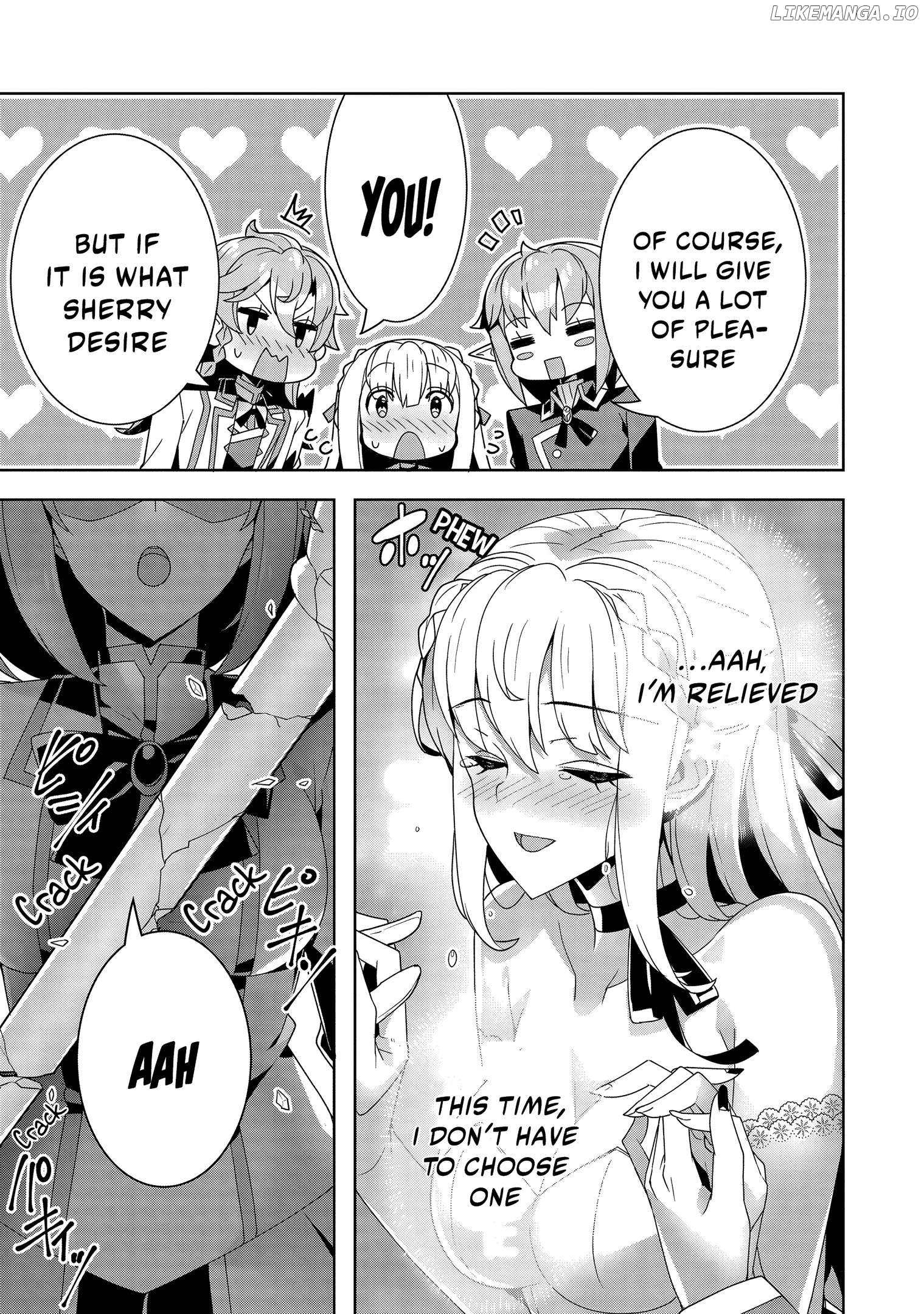 Oiroke Event no Ousa ni Teihyou no Aru Watashi desu ga Rival Reijou to shite no Shimei wo Hatashimasu Chapter 12 - page 30