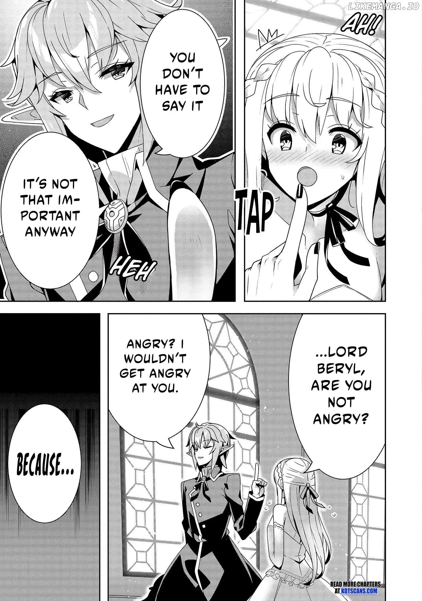 Oiroke Event no Ousa ni Teihyou no Aru Watashi desu ga Rival Reijou to shite no Shimei wo Hatashimasu Chapter 8 - page 12