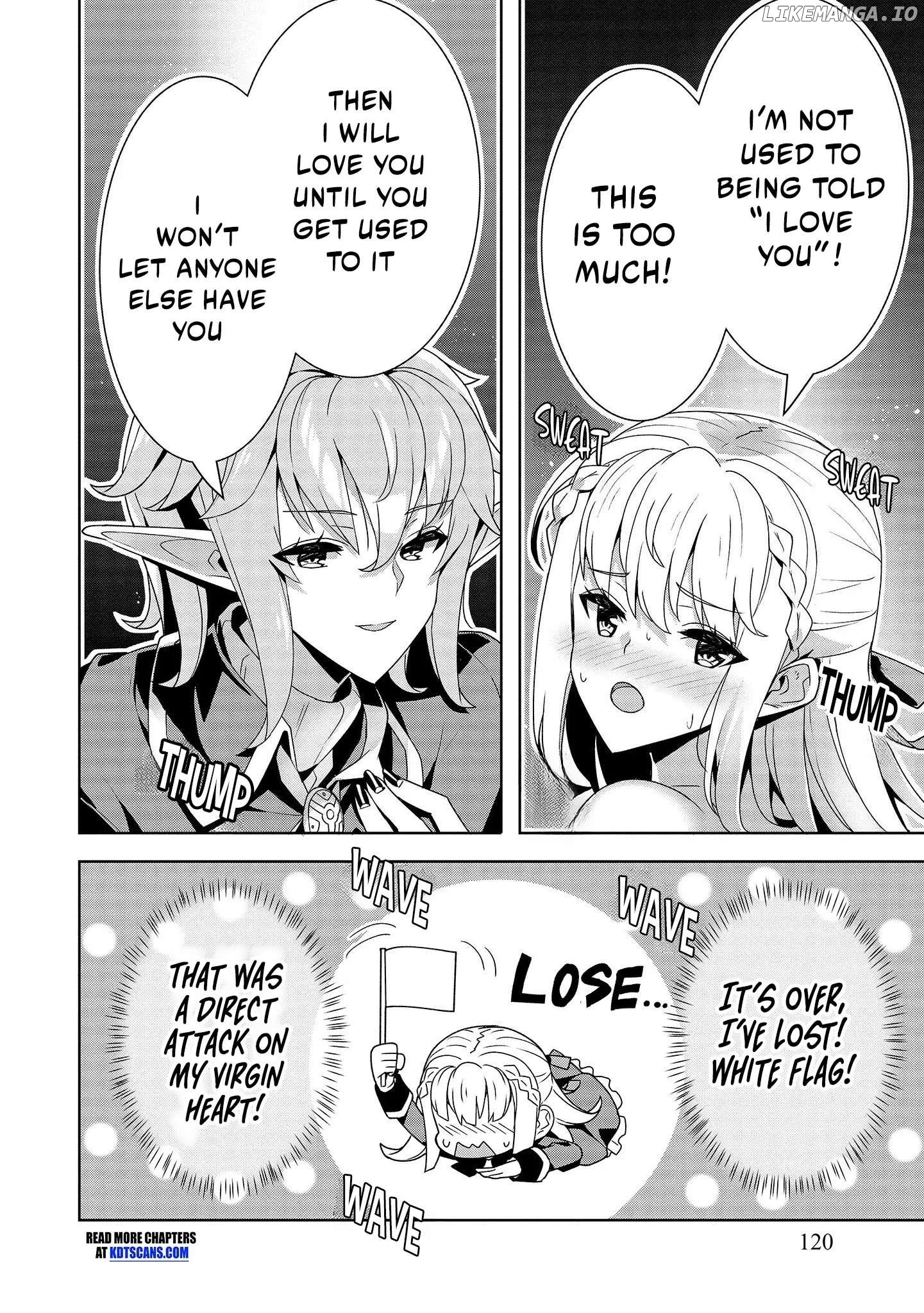 Oiroke Event no Ousa ni Teihyou no Aru Watashi desu ga Rival Reijou to shite no Shimei wo Hatashimasu Chapter 8 - page 21