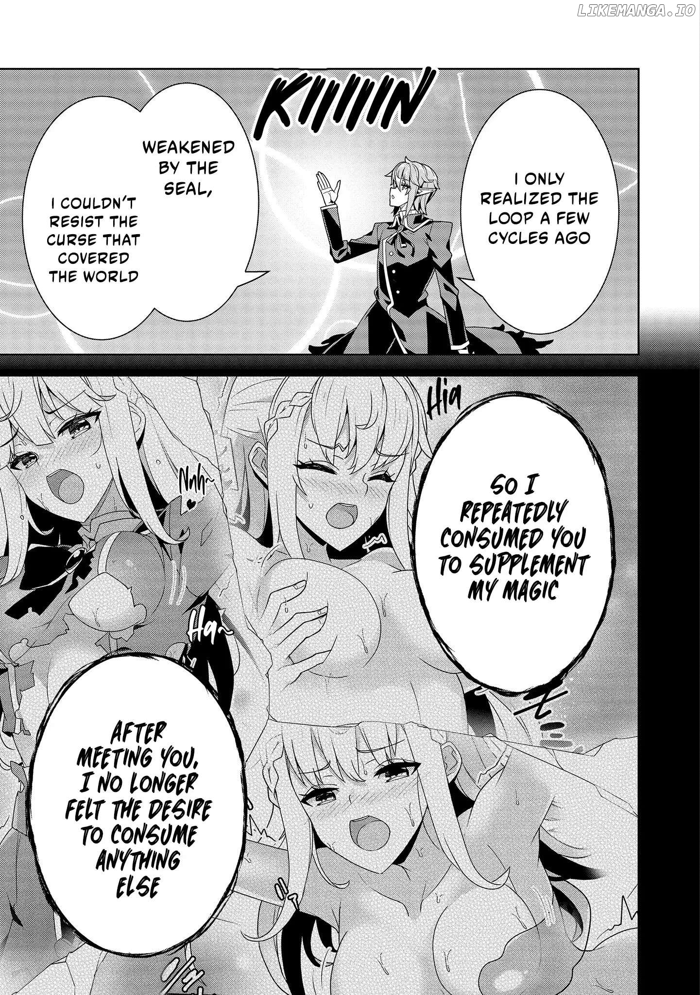 Oiroke Event no Ousa ni Teihyou no Aru Watashi desu ga Rival Reijou to shite no Shimei wo Hatashimasu Chapter 9 - page 12