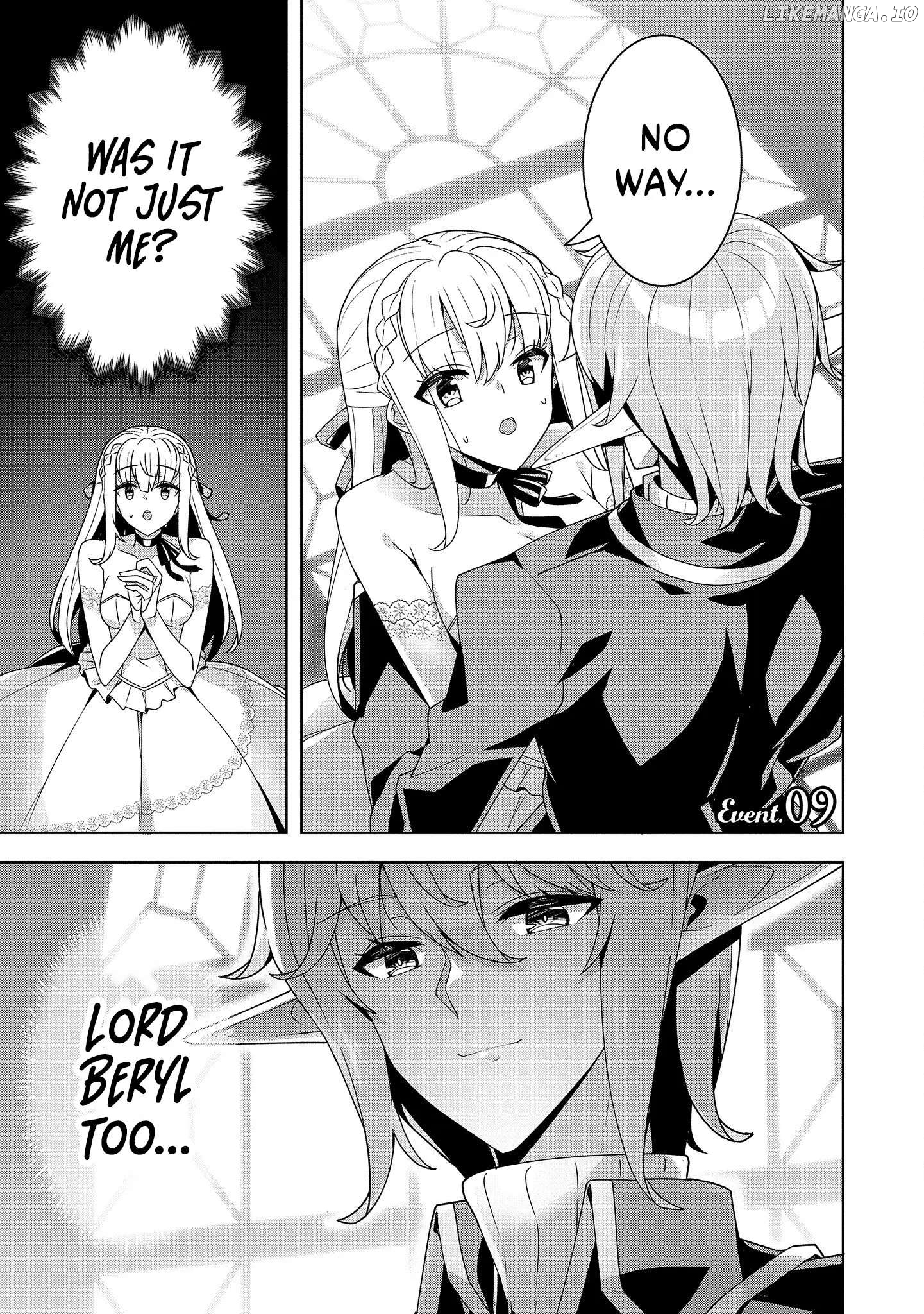 Oiroke Event no Ousa ni Teihyou no Aru Watashi desu ga Rival Reijou to shite no Shimei wo Hatashimasu Chapter 9 - page 2
