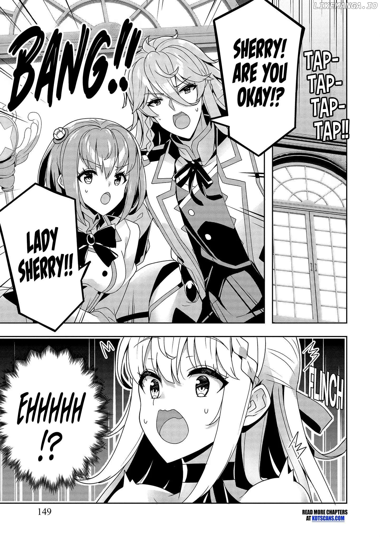 Oiroke Event no Ousa ni Teihyou no Aru Watashi desu ga Rival Reijou to shite no Shimei wo Hatashimasu Chapter 9 - page 24