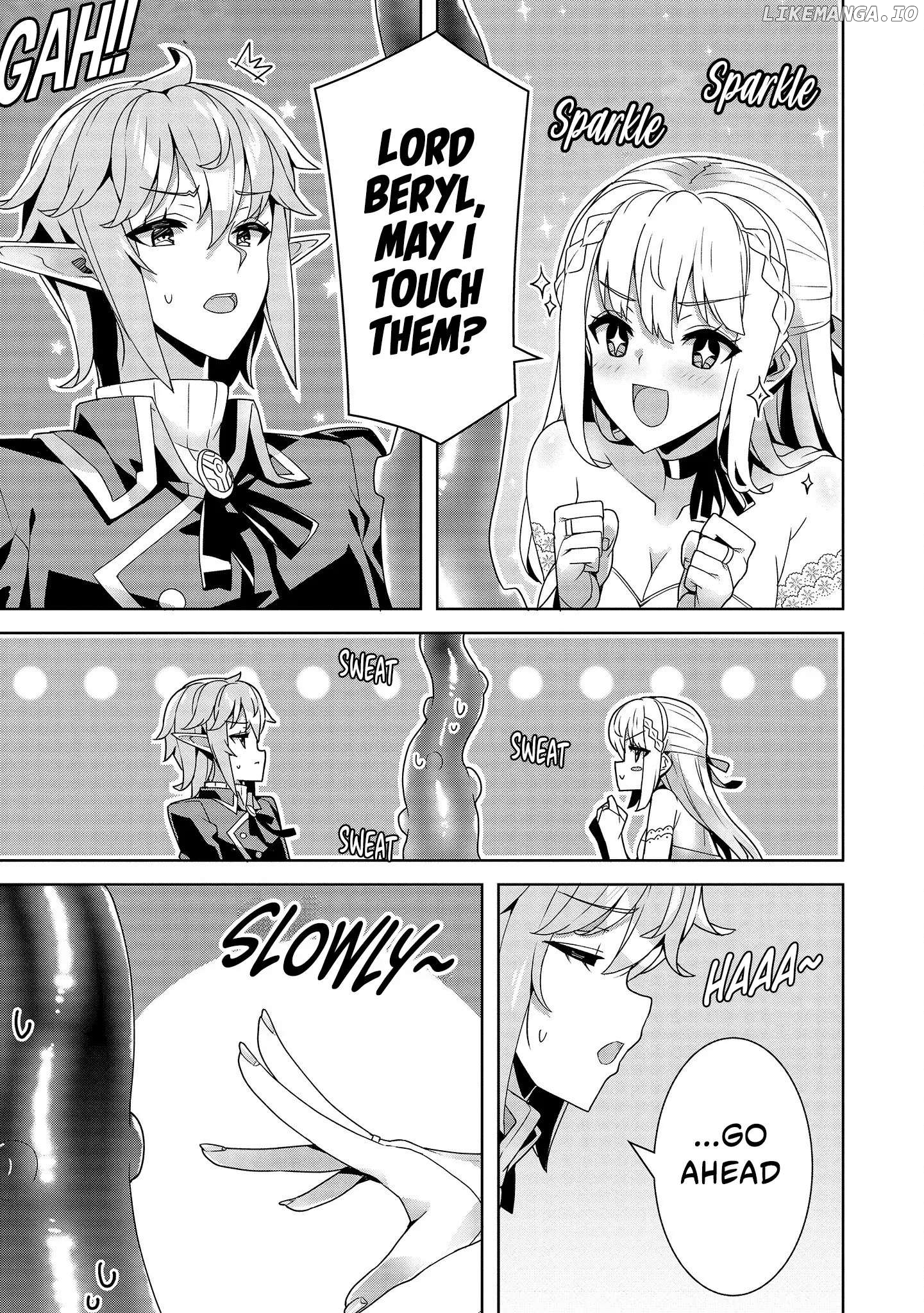 Oiroke Event no Ousa ni Teihyou no Aru Watashi desu ga Rival Reijou to shite no Shimei wo Hatashimasu Chapter 9 - page 8