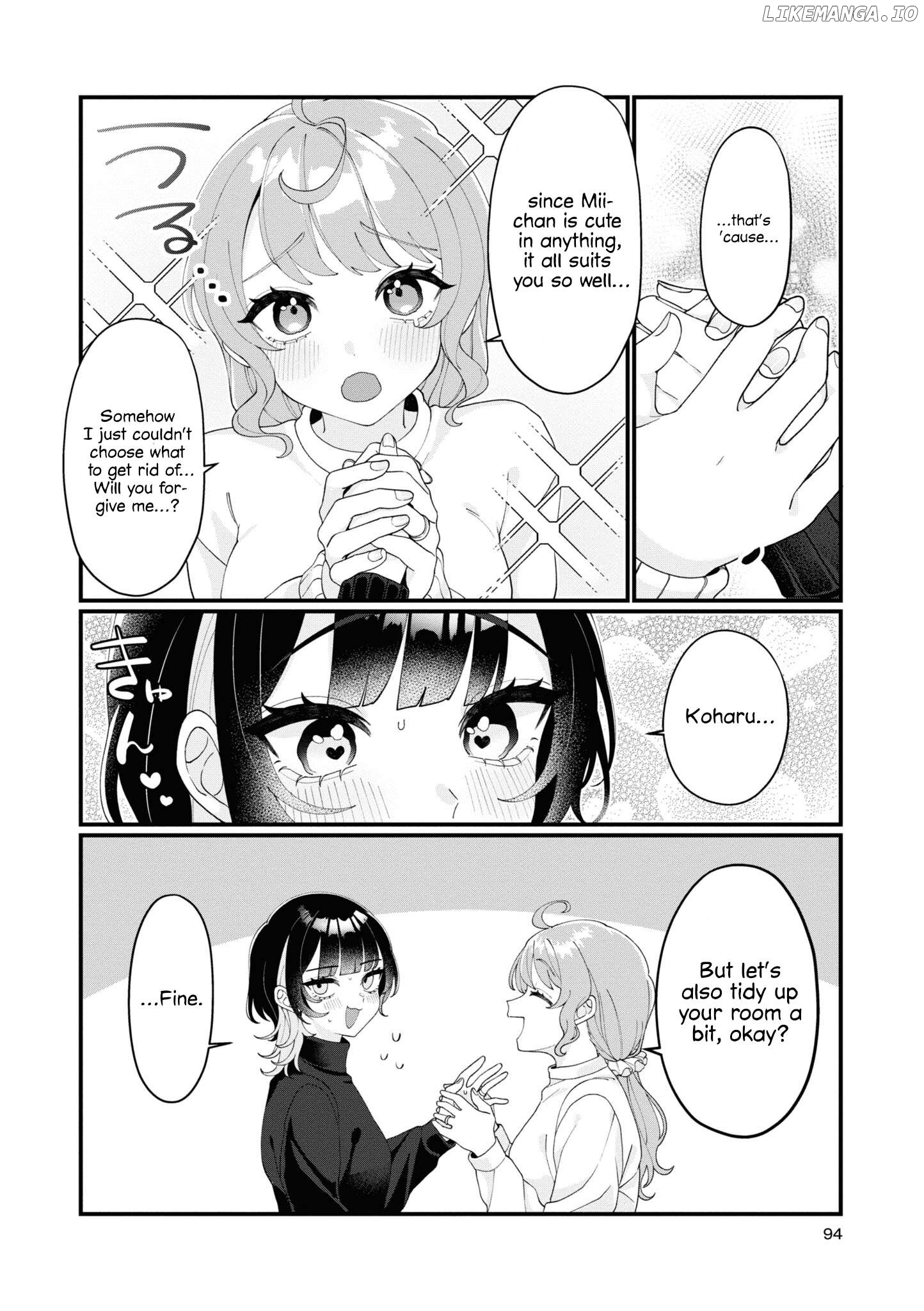 Koharu To Minato: Watashi No Partner Wa Onna No Ko Chapter 9 - page 4