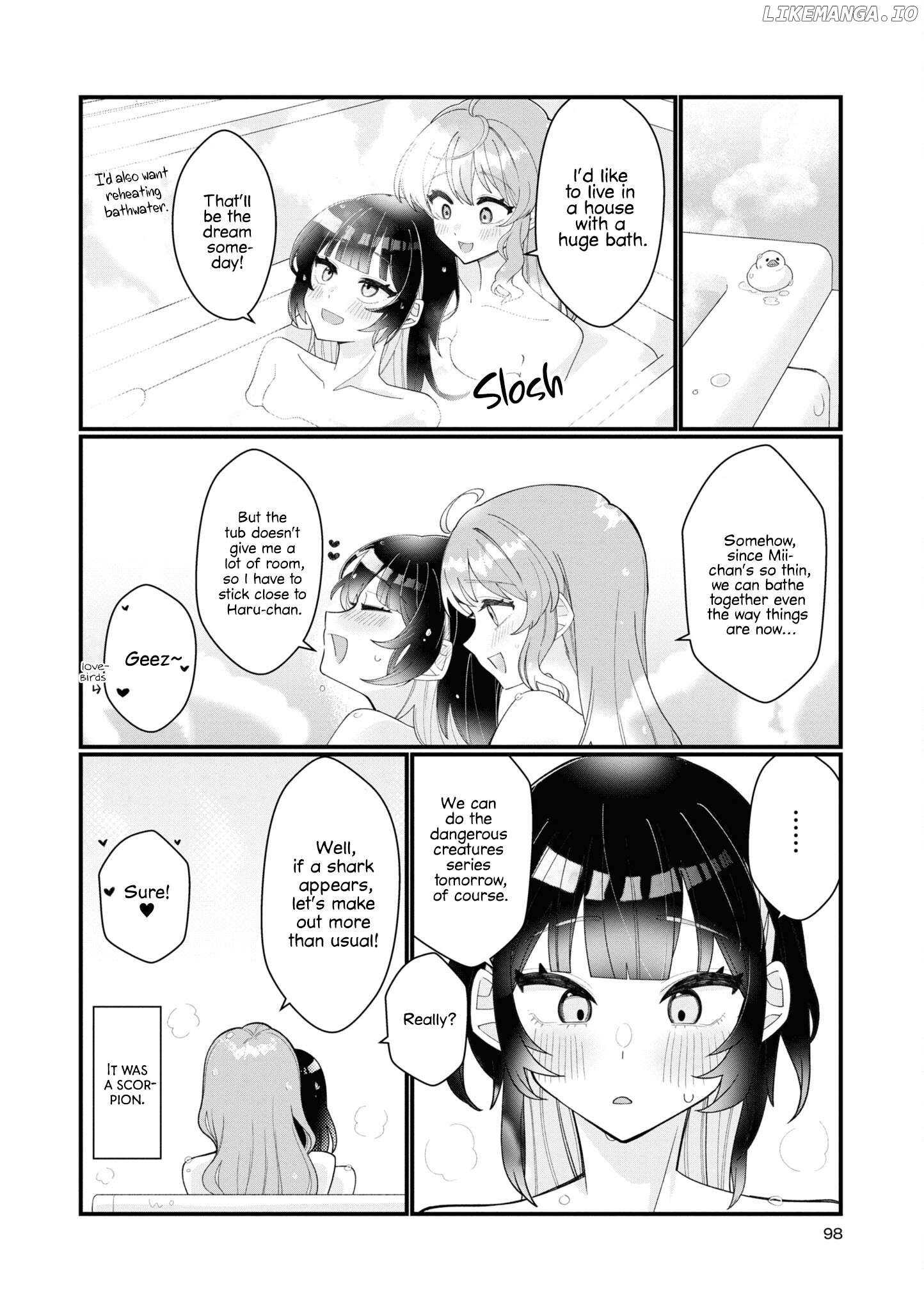 Koharu To Minato: Watashi No Partner Wa Onna No Ko Chapter 9 - page 8