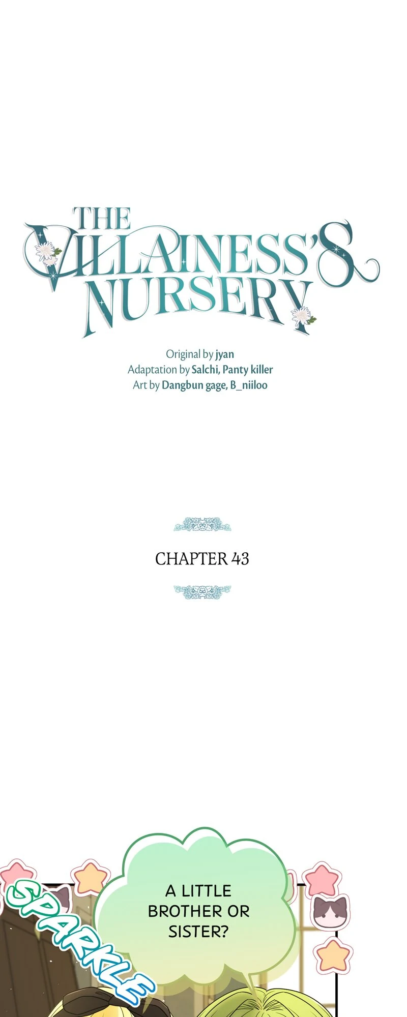 The Villainess's Nursery [Official] Chapter 43 - page 1
