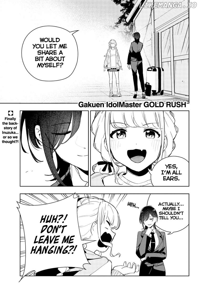 Gakuen Idolm@ster Gold Rush Chapter 19 - page 1