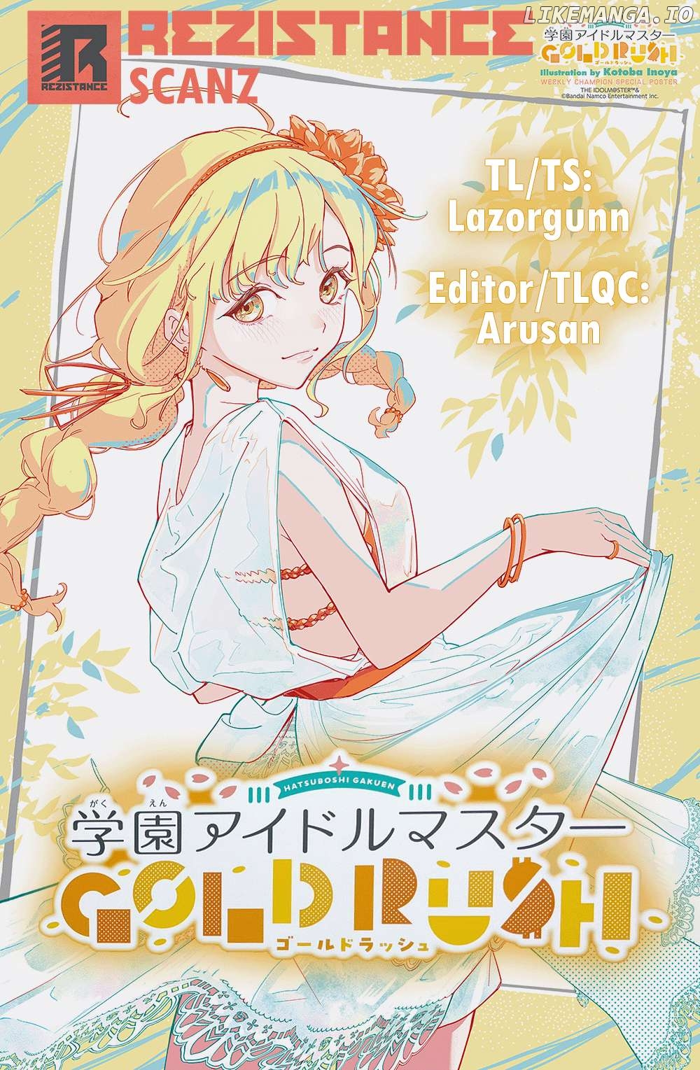 Gakuen Idolm@ster Gold Rush Chapter 20 - page 21