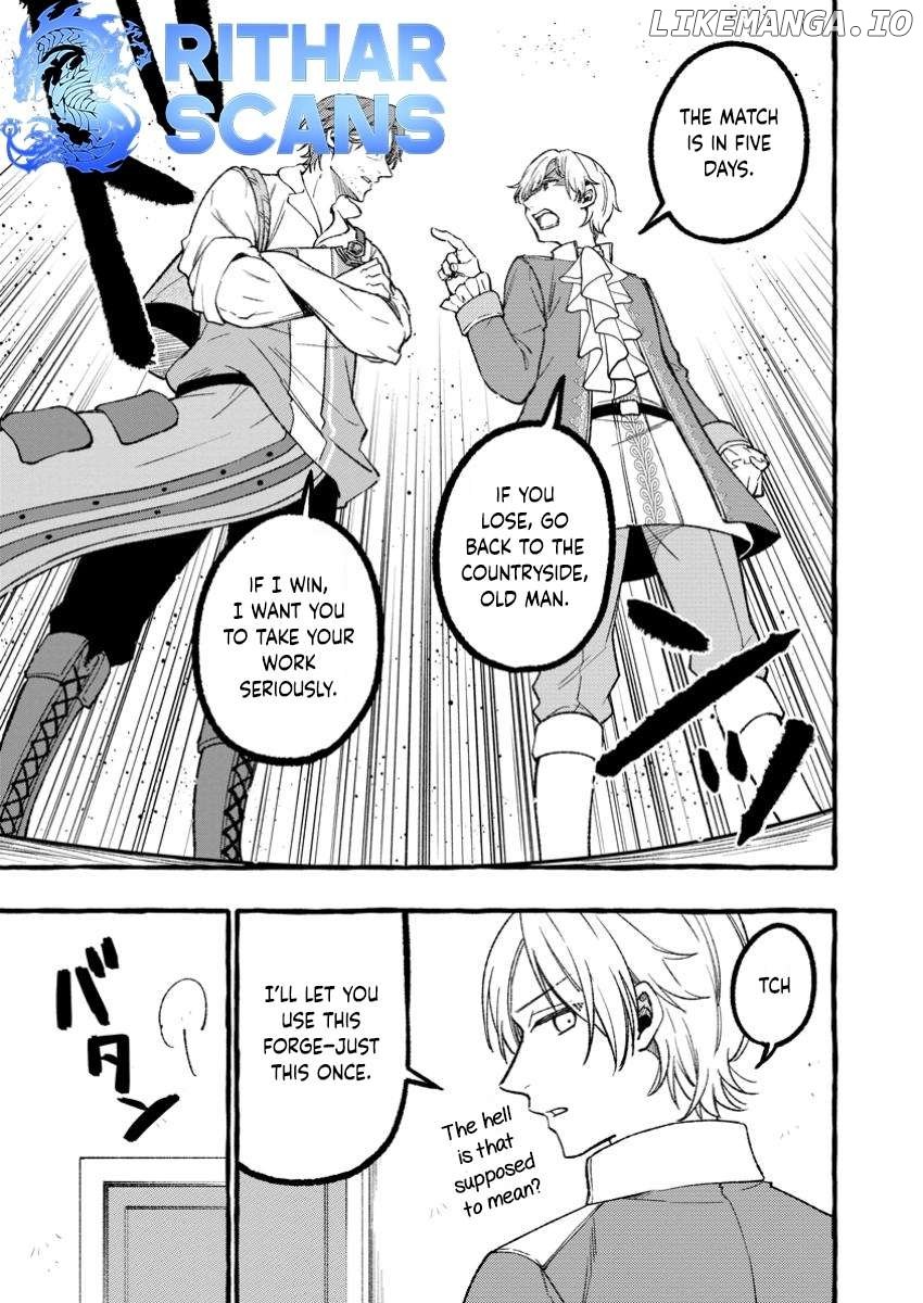 Tsuiho Sareta Ossan Tanya shi, Naze ka Densetsu no Daimeiko ni naru Chapter 3.2 - page 7