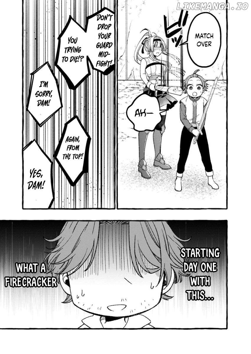 Tsuiho Sareta Ossan Tanya shi, Naze ka Densetsu no Daimeiko ni naru Chapter 4.2 - page 2
