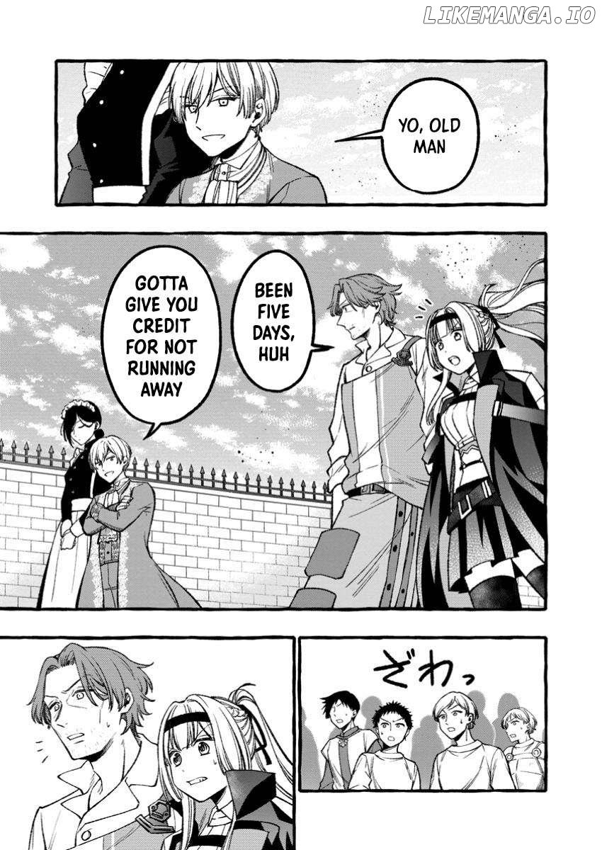 Tsuiho Sareta Ossan Tanya shi, Naze ka Densetsu no Daimeiko ni naru Chapter 5.1 - page 1
