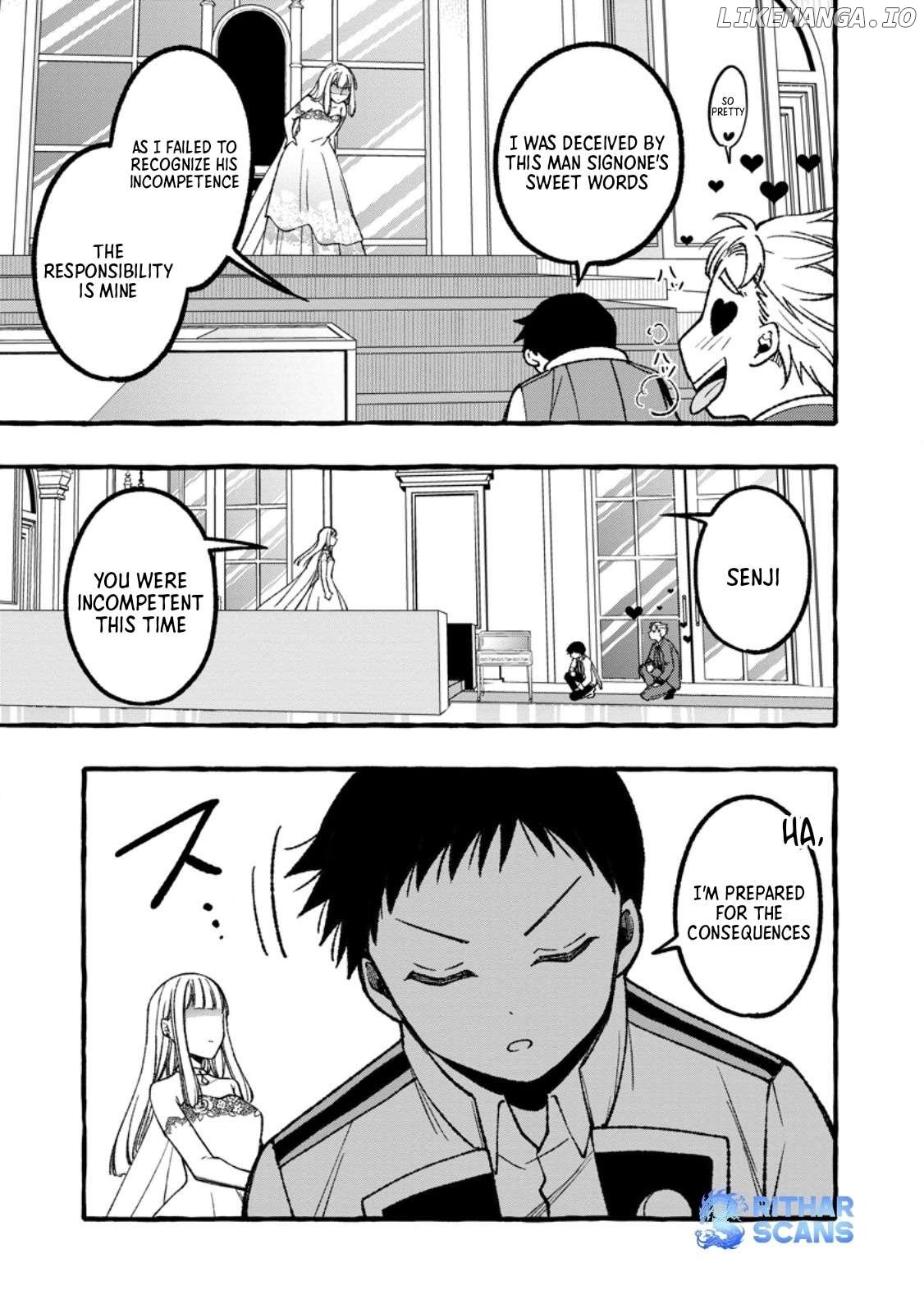 Tsuiho Sareta Ossan Tanya shi, Naze ka Densetsu no Daimeiko ni naru Chapter 6.2 - page 1