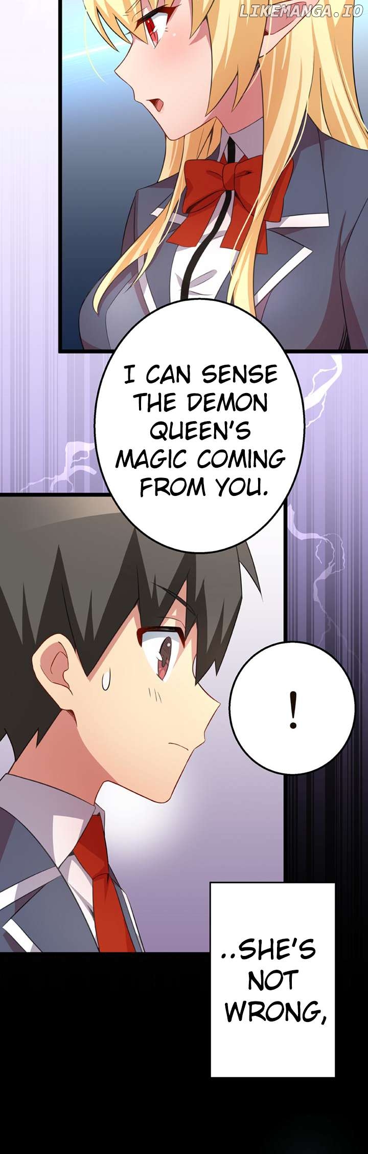 Maou to Ryuuou ni Sodaterareta Shounen wa Gakuen Seikatsu wo Musou suru You desu Chapter 32 - page 27