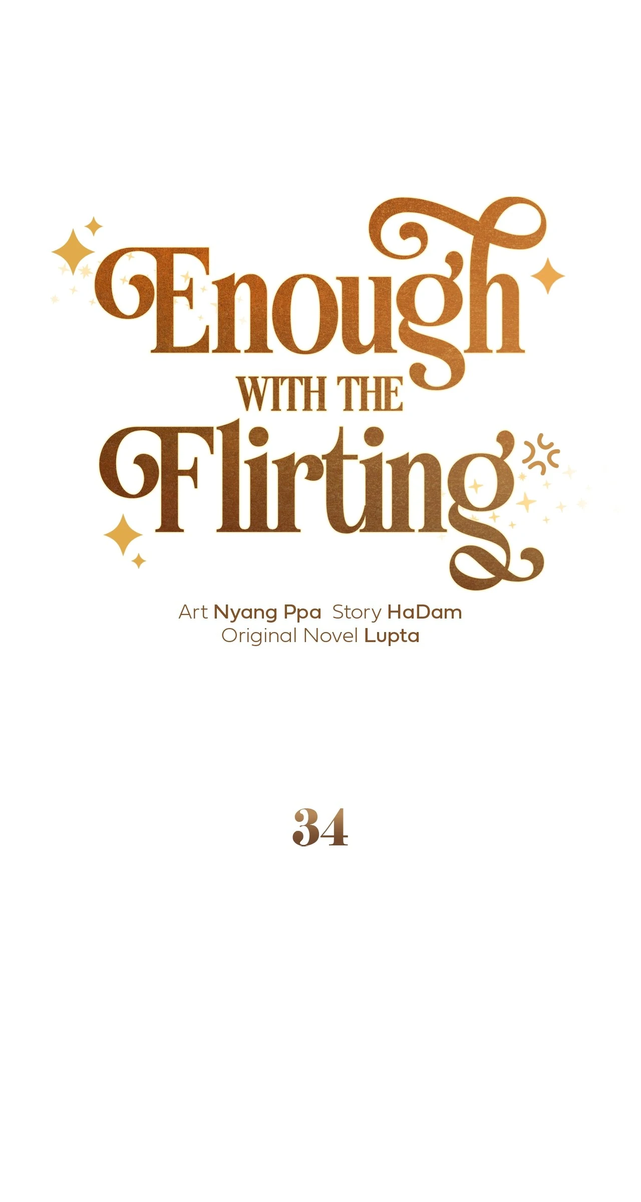 Enough with the Flirting Chapter 34 - page 38