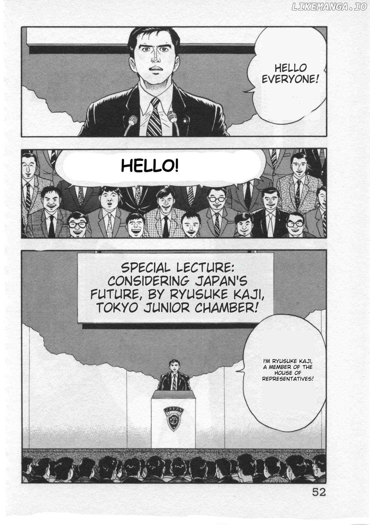 Kaji Ryuusuke no Gi Chapter 28 - page 2